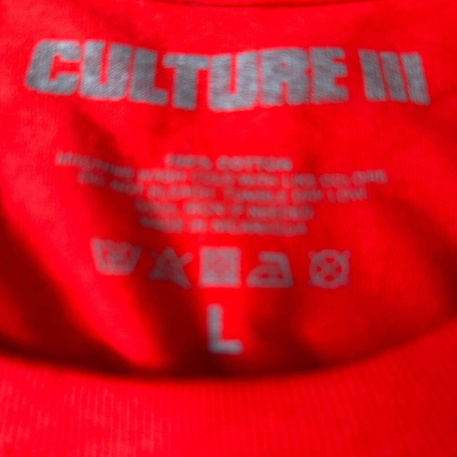 Migos Migos Culture III 3 T-Shirt Mens Large Red Short Sleeve Size US L / EU 52-54 / 3 - 6 Thumbnail