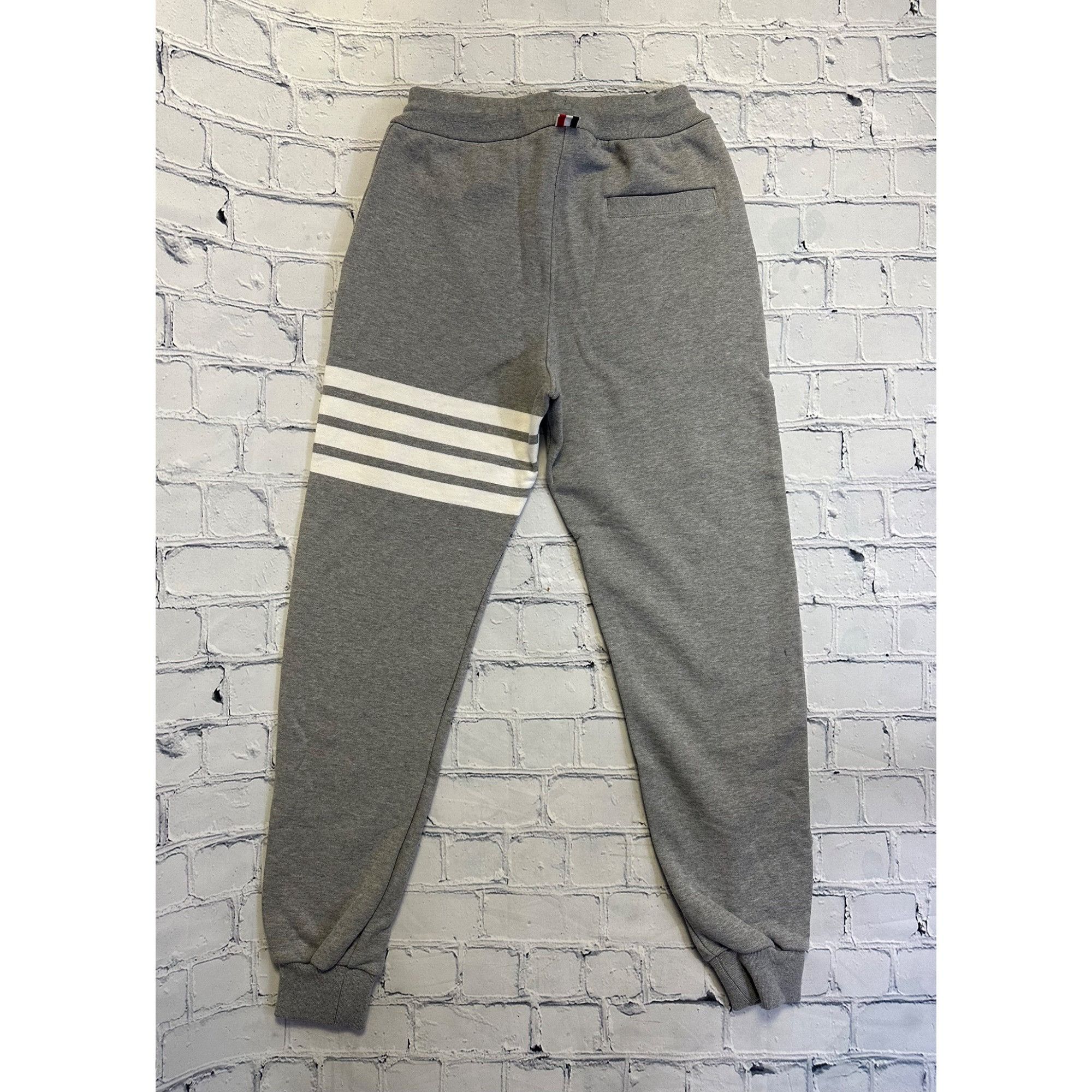 Thom Browne Thom Browne New York Classic Sweatpant With Engineered 4Bar Size US 33 - 8 Thumbnail