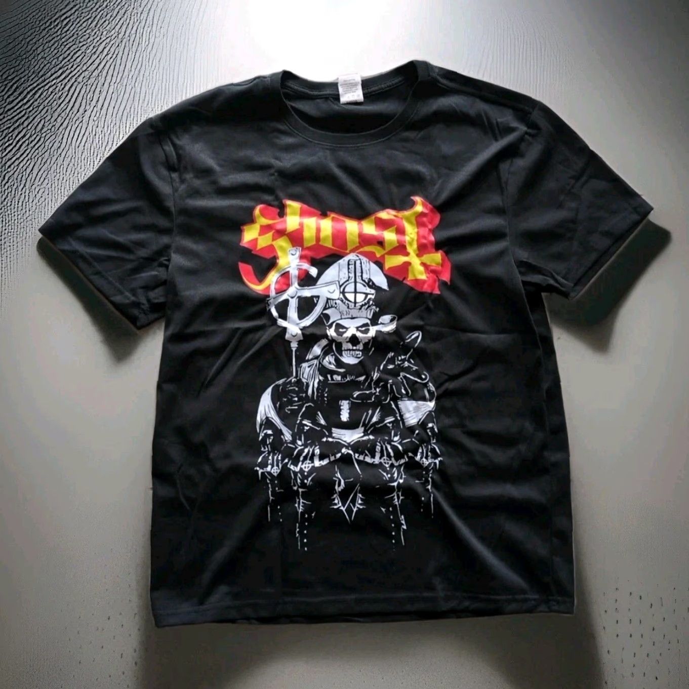 Vintage Ghost Band T-Shirt Black Short Sleeve Mens L Vintage? No Size US L / EU 52-54 / 3 - 3 Thumbnail