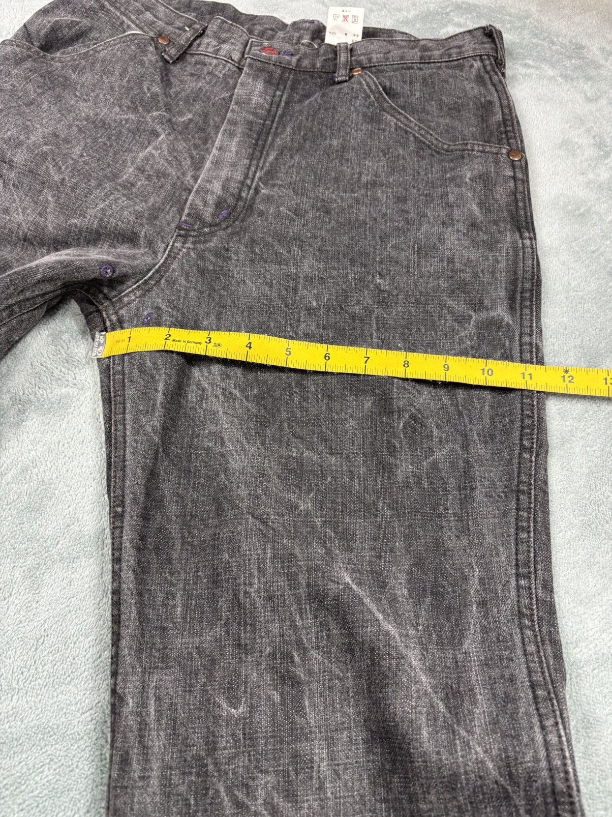 Needles Needles Dice Denim Baggy Pants. S009 Size US 30 / EU 46 - 11 Thumbnail