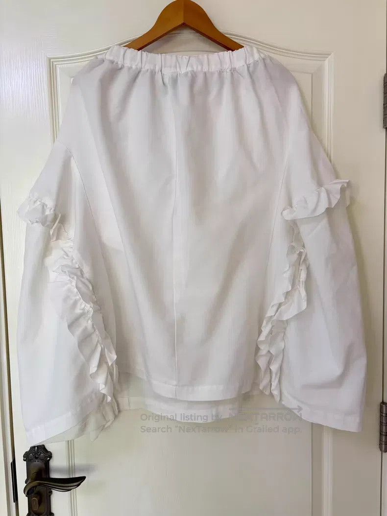 Comme des Garcons Comme Des Garcons size XS White pleated skirt Size 23" - 1 Thumbnail