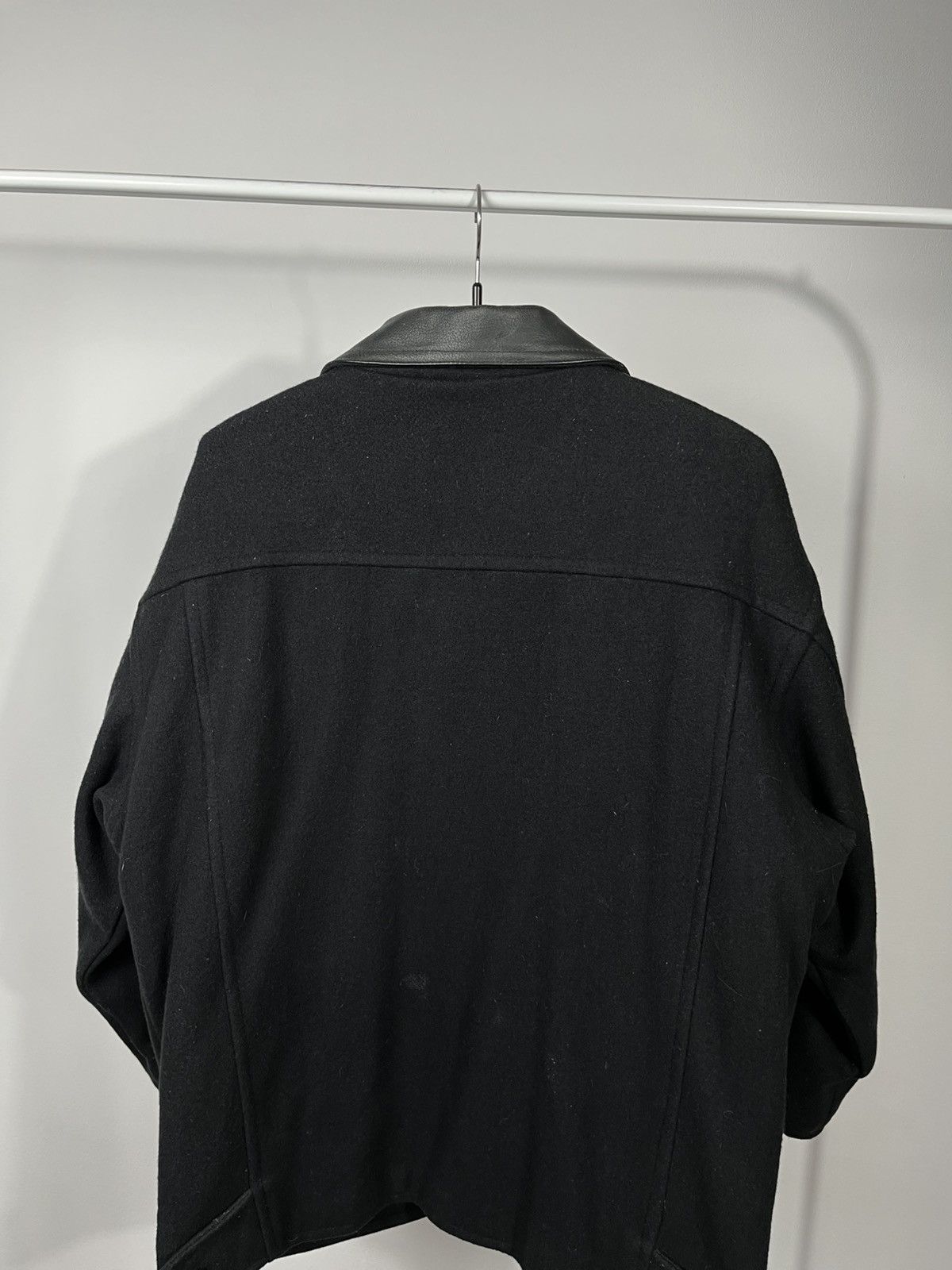 Other Vintage Wool Military Jacket Leather Collar Made in England Size US M / EU 48-50 / 2 - 12 Thumbnail
