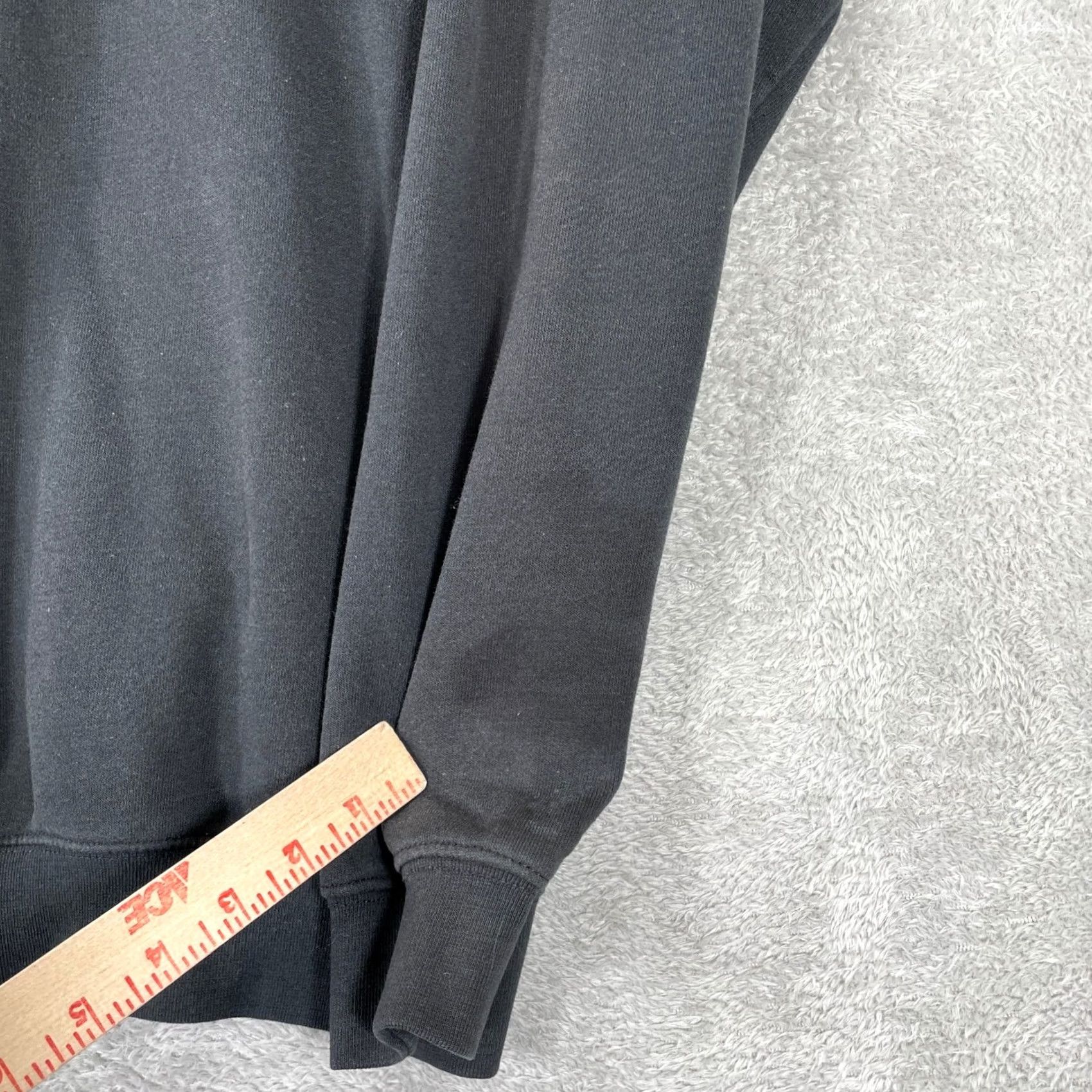 Carhartt Carhartt Hoodie Mens Small Black R&D Pipeline Construction Sleeve Logo Workwear Size US S / EU 44-46 / 1 - 4 Thumbnail