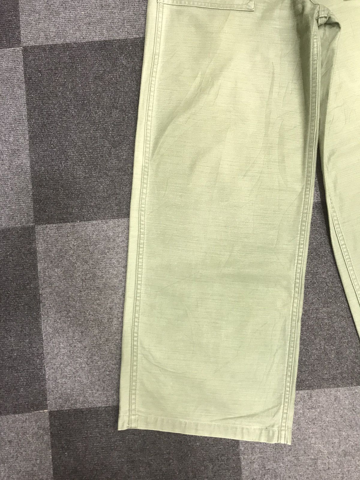 Japan Blue Urvin Japan Blue Wide OG107 Fatigue Sunfaded Baker Pant F222 Size US 28 / EU 44 - 5 Thumbnail