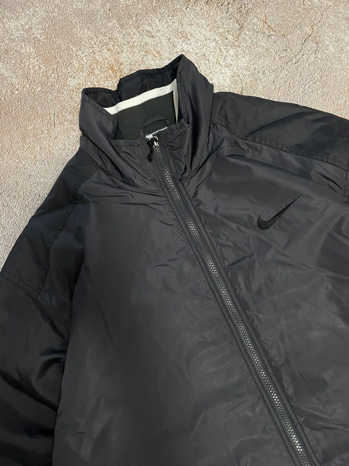 Nike Vintage Nike Nylon Drill Jacket Big Logo Size US M / EU 48-50 / 2 - 5 Thumbnail