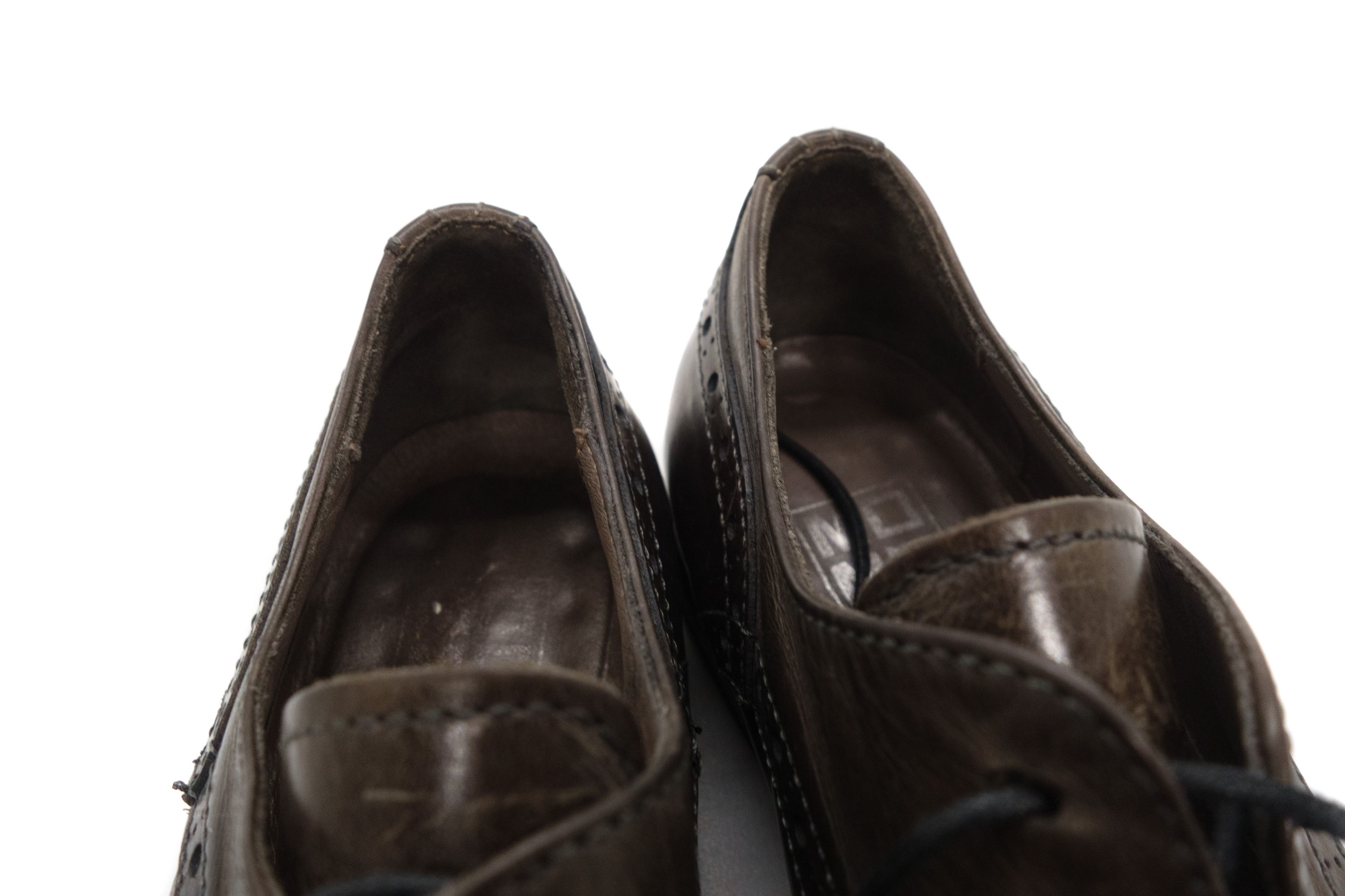 MoMA Leather Wingtip Brogue Derby Shoes Size US 7 / EU 40 - 6 Thumbnail