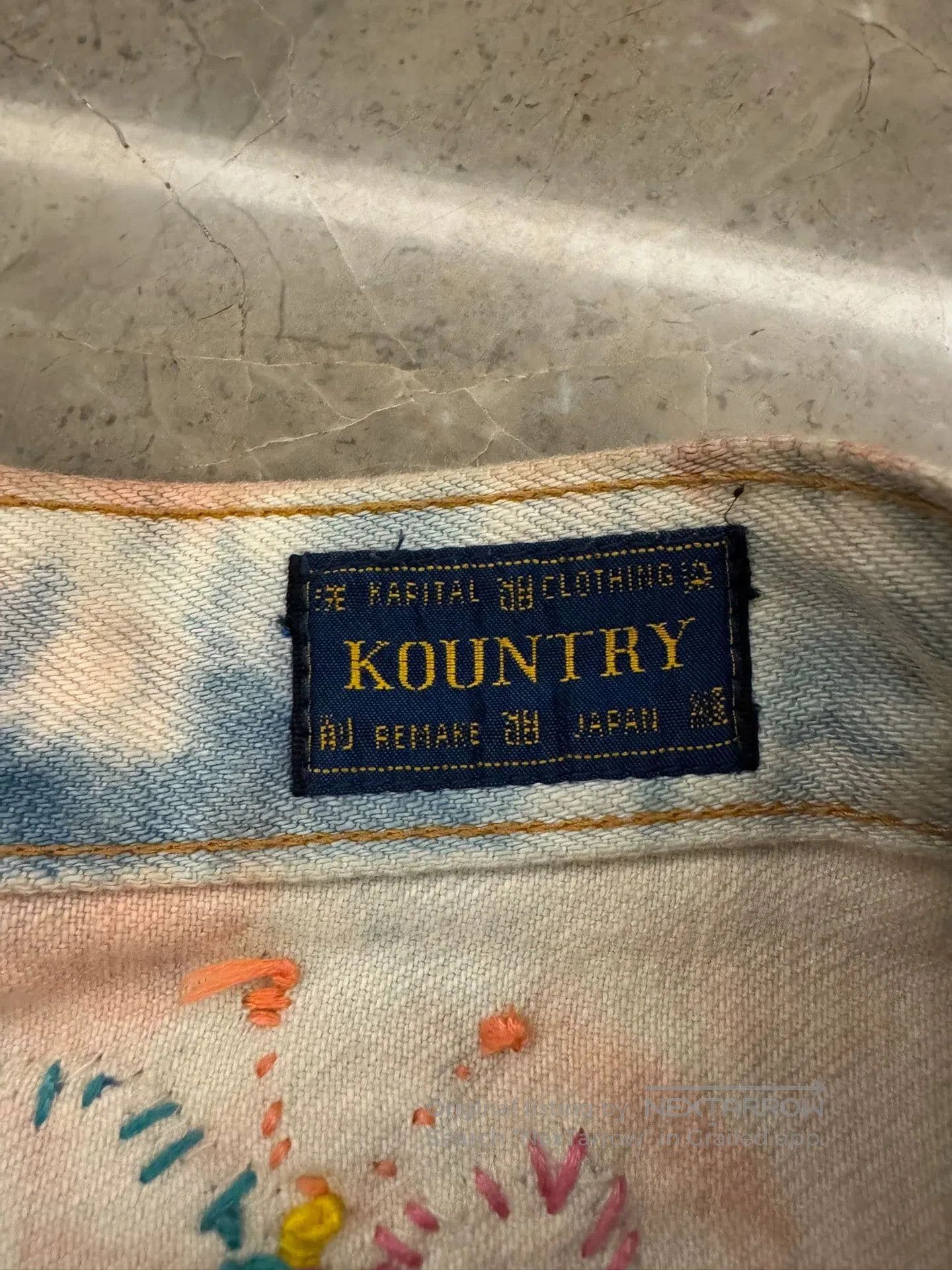 Kapital Multi Colored Tie. Size US 30 / EU 46 - 5 Thumbnail