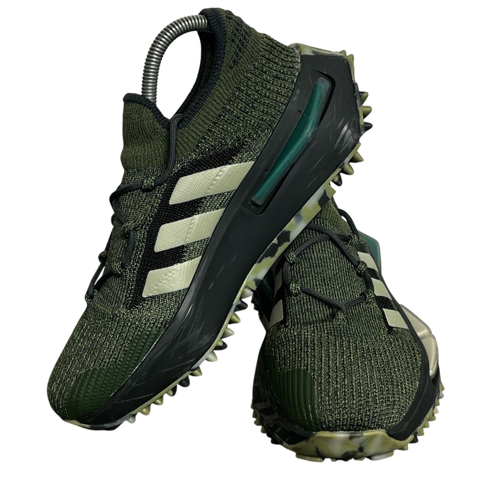 Adidas Adidas NMD S1 J GS Size 6 FOCOLI Carbon Low Army Green Camo Size US 6 / EU 39 - 3 Thumbnail