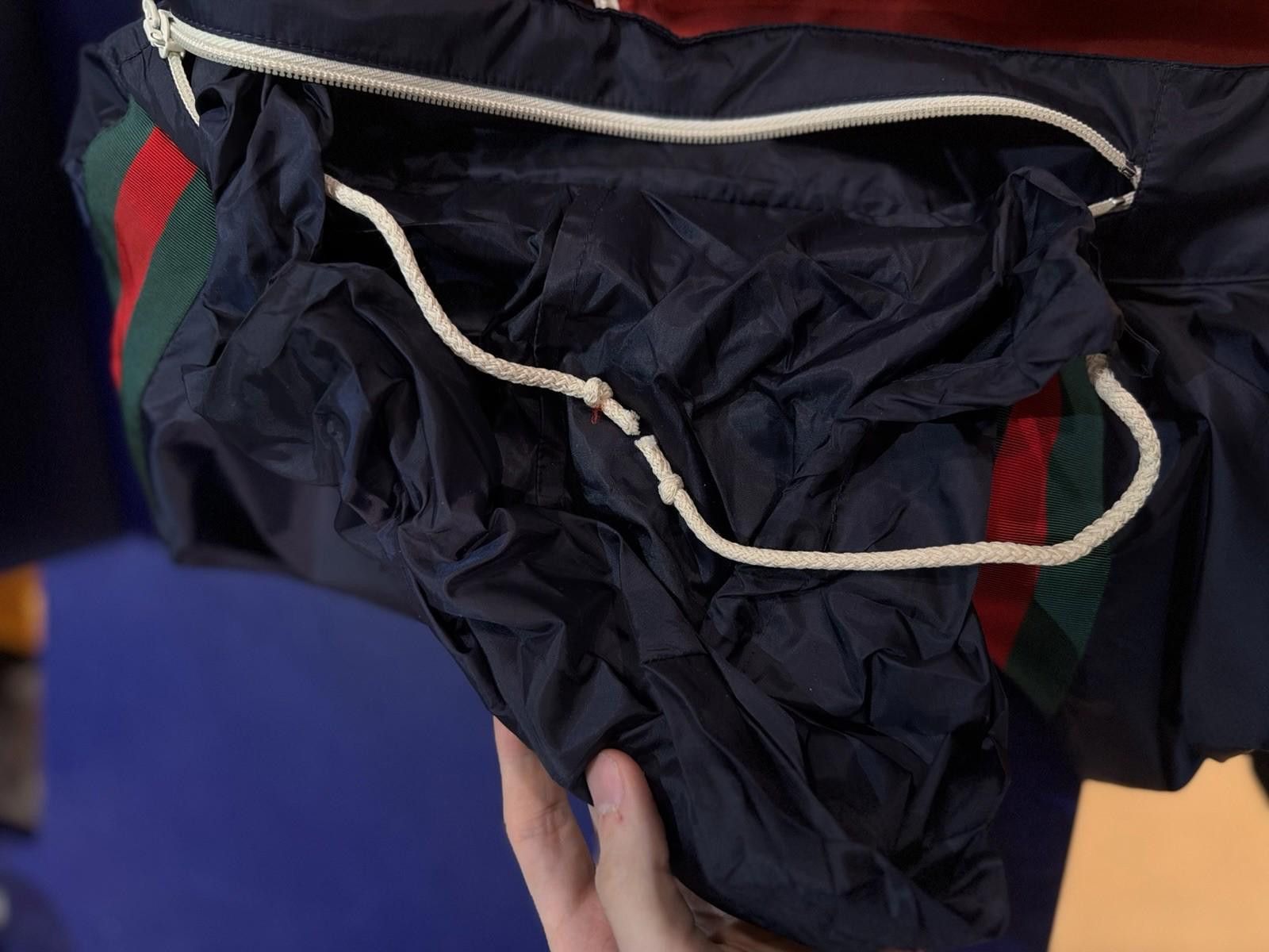 Gucci Gucci Navy Interlocking G Windbreaker Jacket Size (46) Size US L / EU 52-54 / 3 - 8 Thumbnail