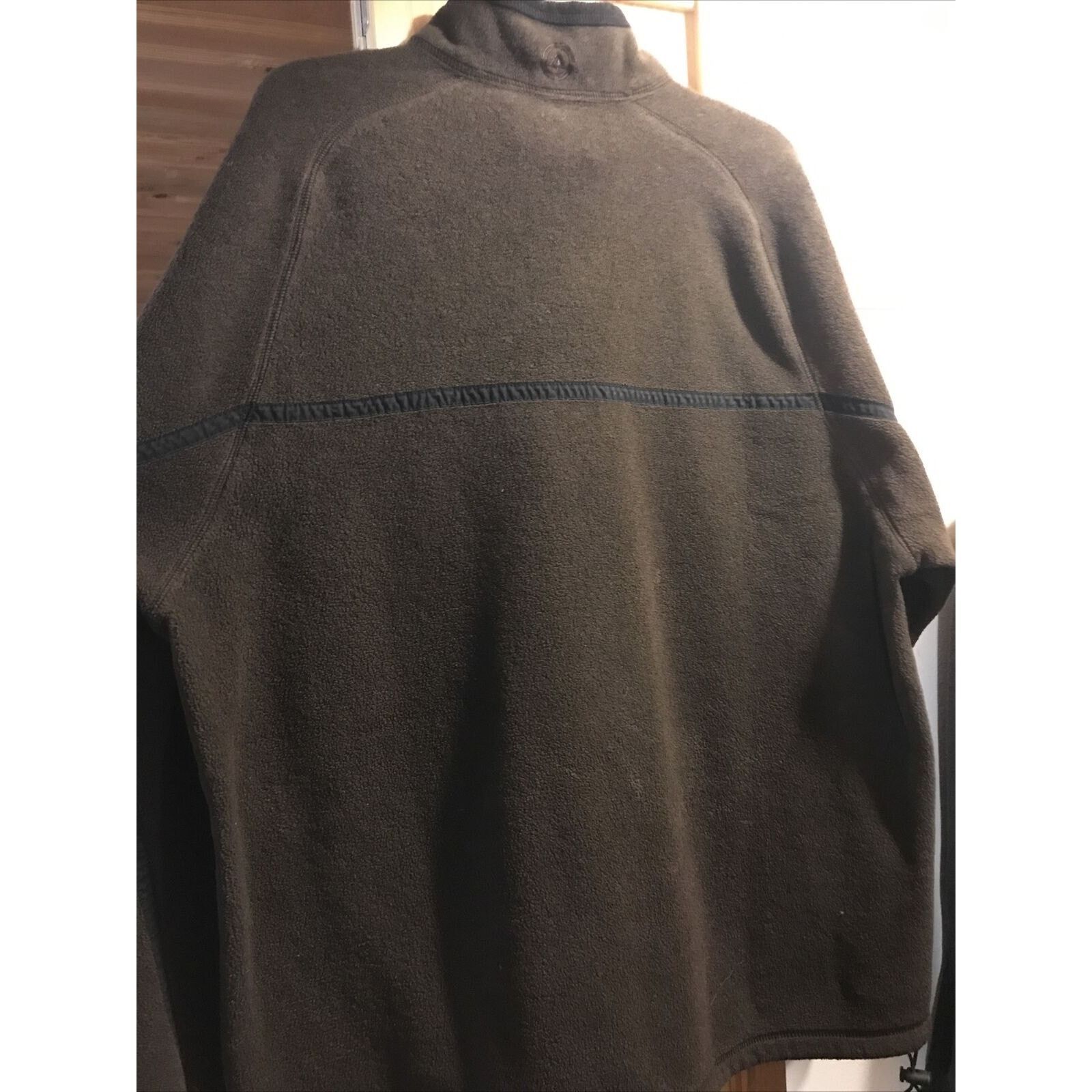 Old Navy Men’s Old Navy Fleece 1/4 Zip Pullover Brown Jacket Size XXL Size US XXL / EU 58 / 5 - 9 Thumbnail