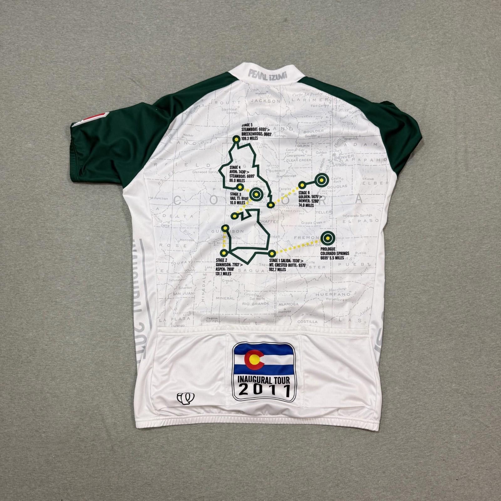 PEARL iZUMi Pearl Izumi Pro Cycling Challenge Colorado Jersey Mens Sz XL Size ONE SIZE - 6 Thumbnail