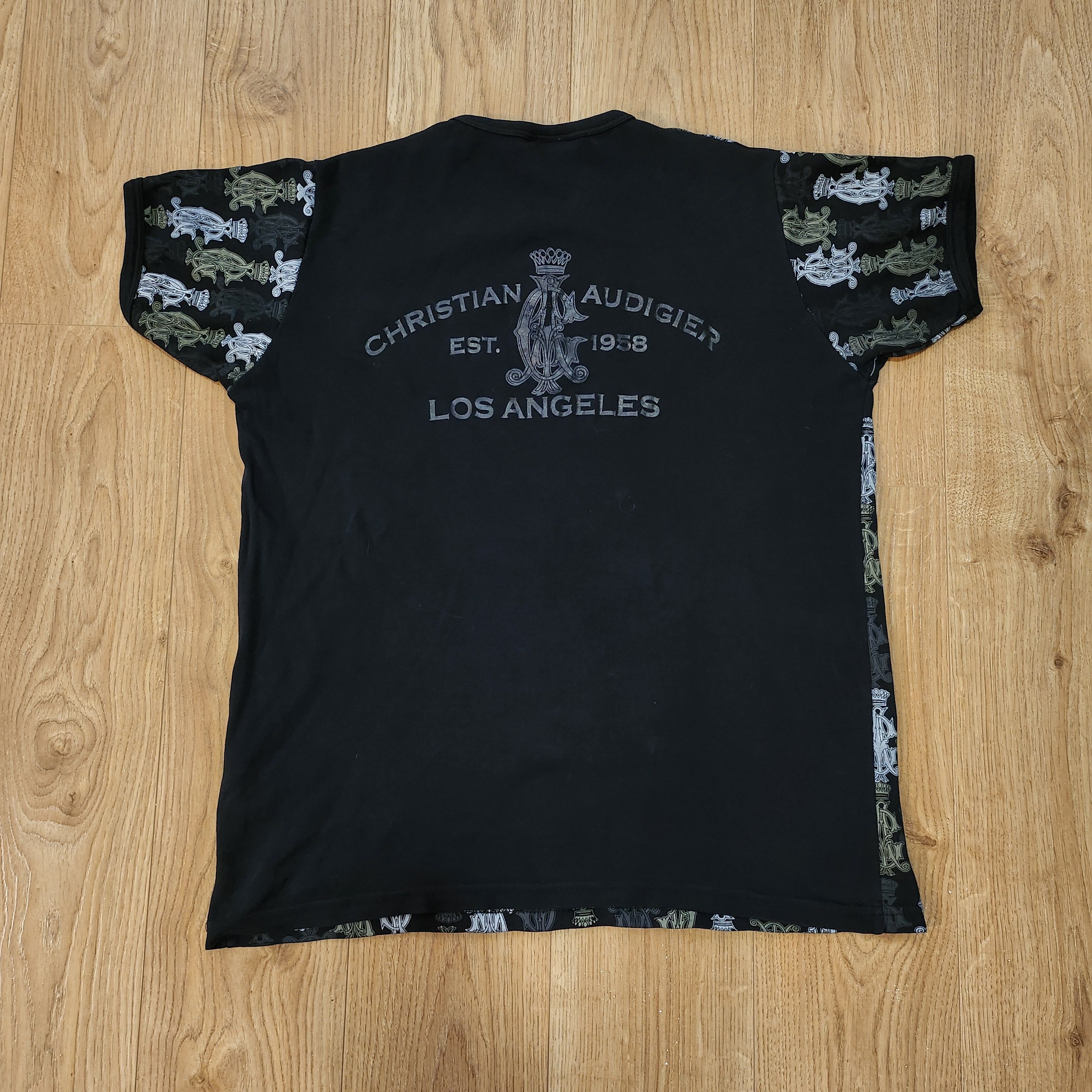 Christian Audigier × Designer Christian Audigier Granade Print Tee Size US M / EU 48-50 / 2 - 4 Thumbnail