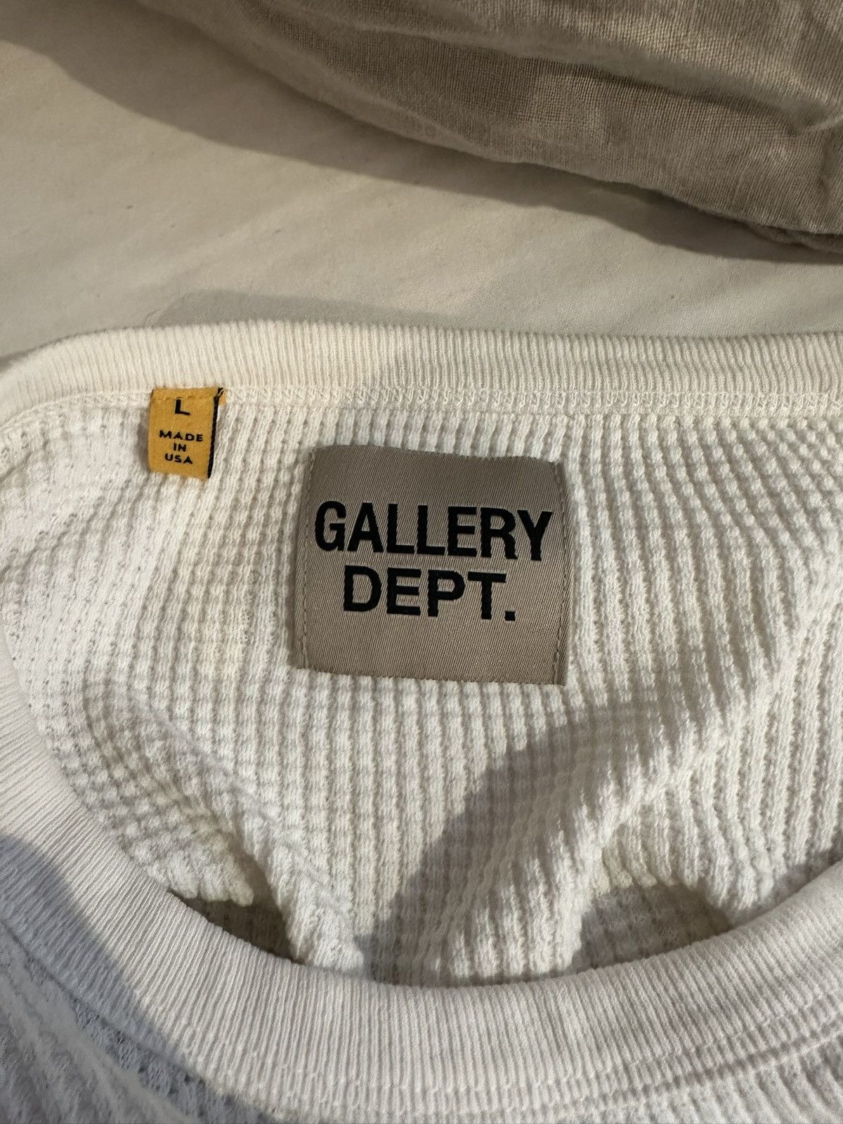 Gallery Dept. Distressed long sleeve Size US L / EU 52-54 / 3 - 7 Thumbnail