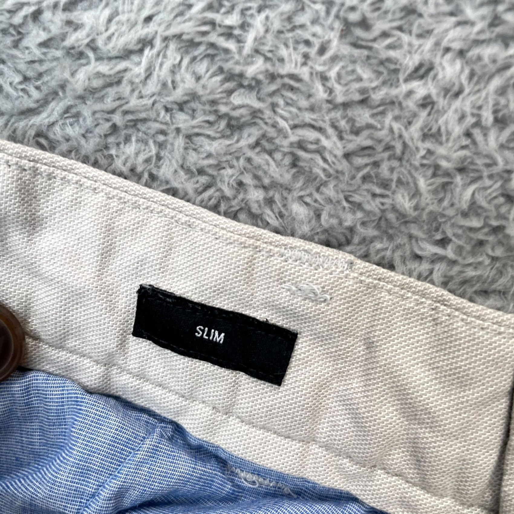 Bonobos Bonobos Pants Mens 32x30 Chino Slim Fit Straight Leg Cotton Spandex Beige Flat Front Baggy? Size US 32 / EU 48 - 6 Thumbnail