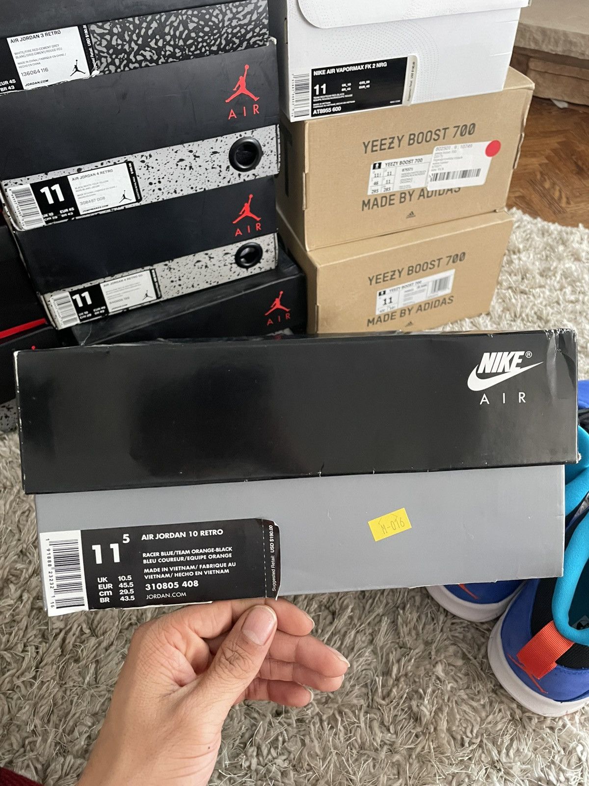 Jordan Brand Jordan 10 Tinker Size US 11.5 / EU 44-45 - 11 Thumbnail