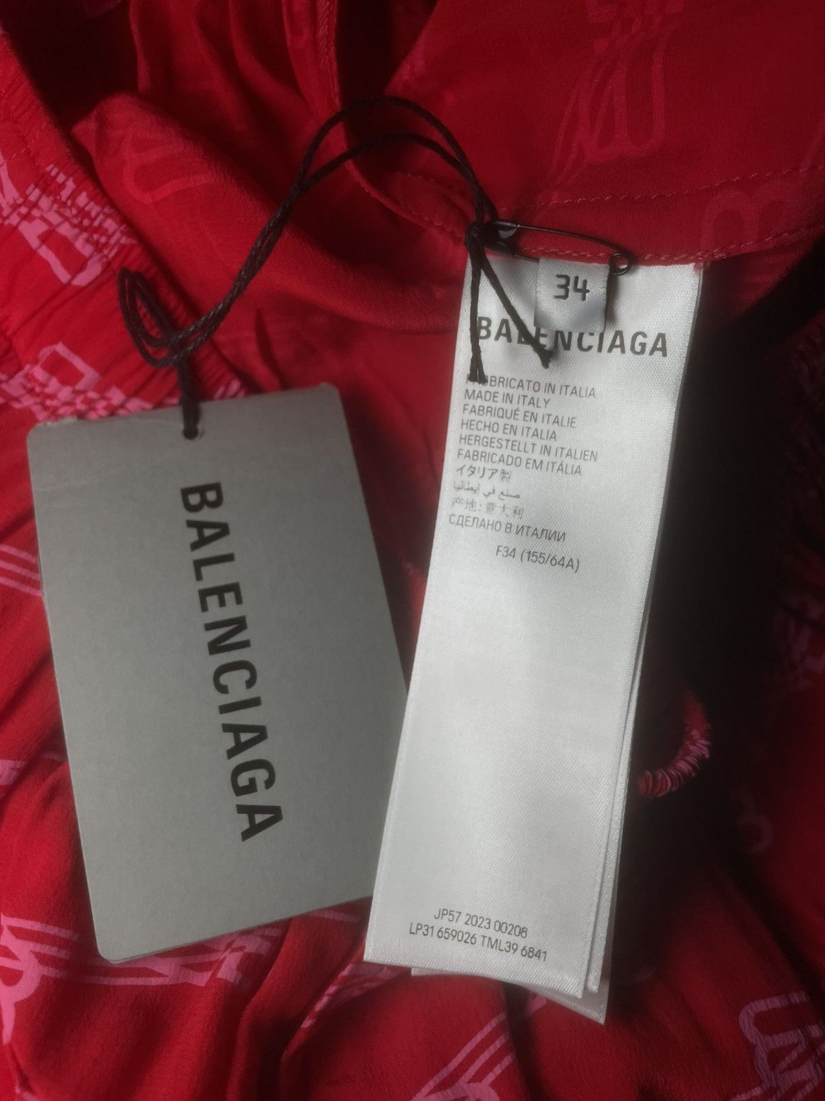 Balenciaga Balenciaga Homewear BB Pants Size 25" / US 0 / IT 36 - 8 Thumbnail