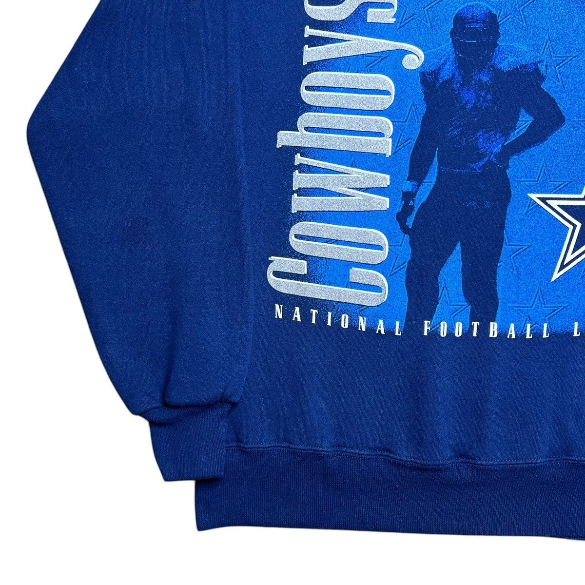 Chalk Line Vintage 90s NFL Dallas Cowboys Chalk Line Graphic Sweatshirt Size US M / EU 48-50 / 2 - 17 Thumbnail