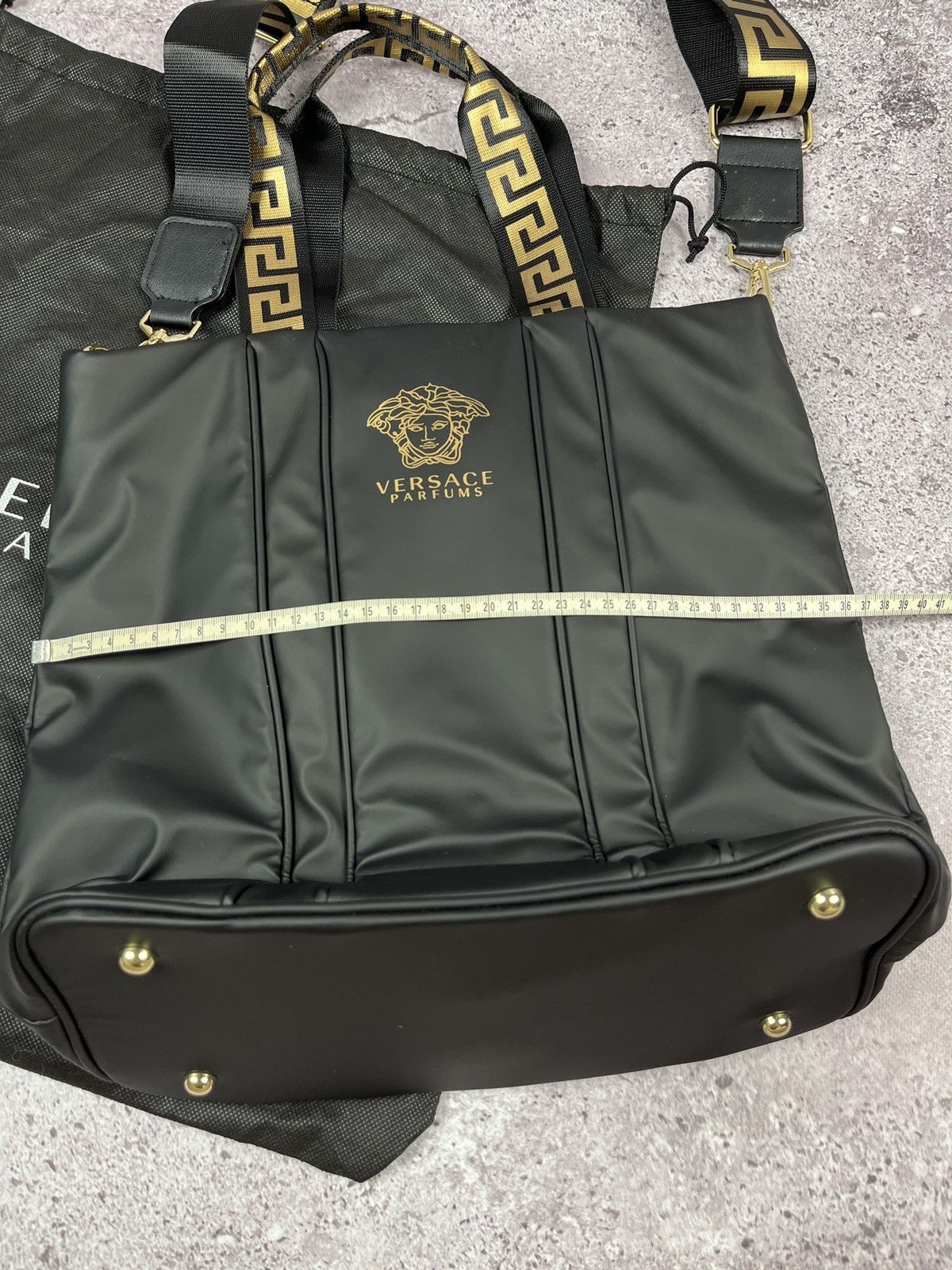 Versace Versace Parfums Shoulder Bag Black Size ONE SIZE - 9 Thumbnail