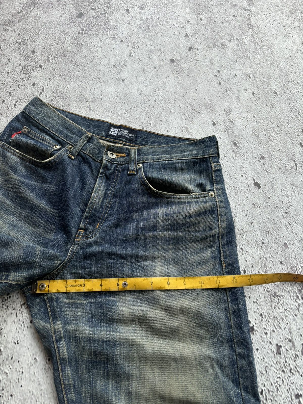 Stussy 2000's Stussy SS Logo denim jeans Size US 28 / EU 44 - 13 Thumbnail