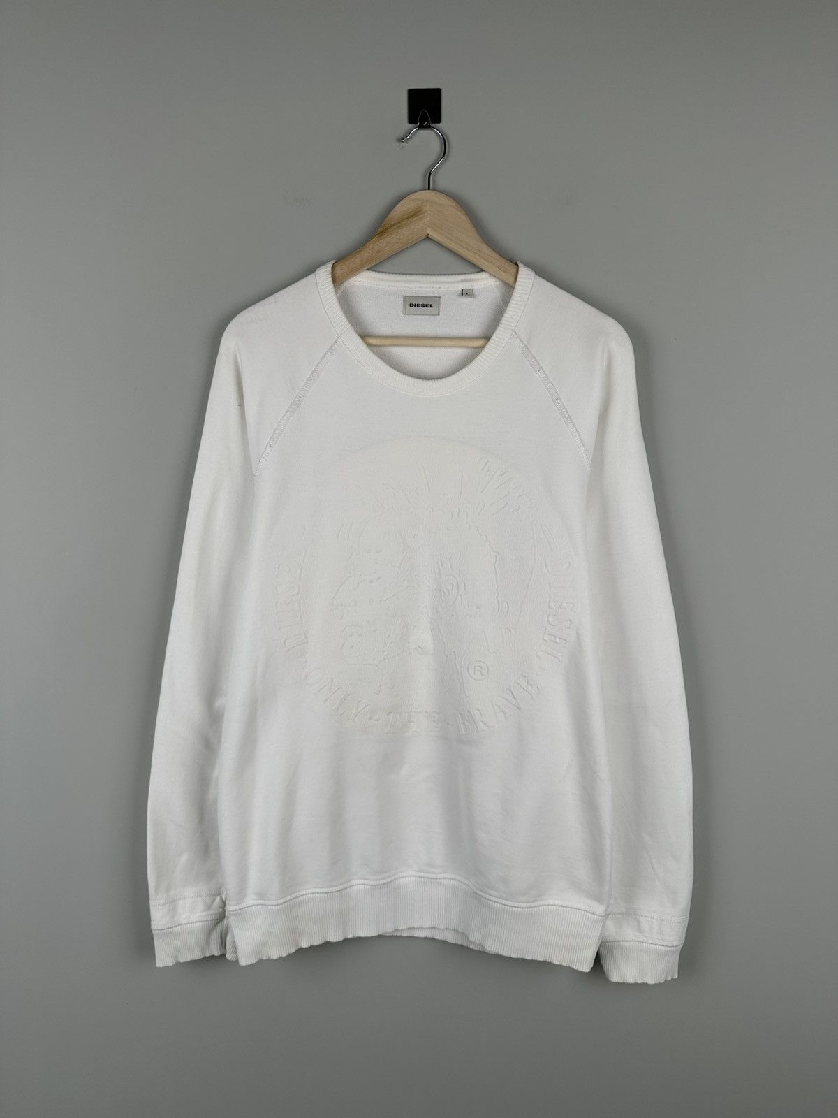 Diesel Diesel Box Logo Sweatshirt Oversized Size US L / EU 52-54 / 3 - 2 Thumbnail