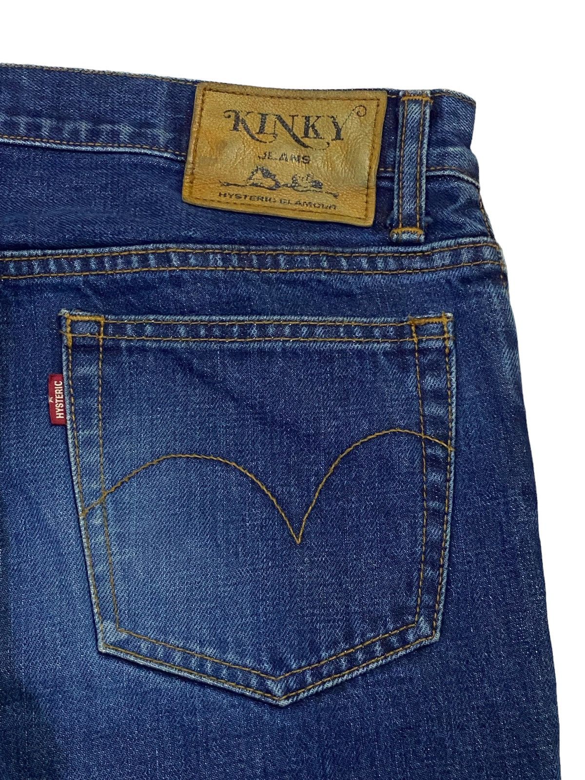 Hysteric Glamour × Japanese Brand Hysteric Glamour Patchwork Denim Pants Size US 30 / EU 46 - 14 Thumbnail