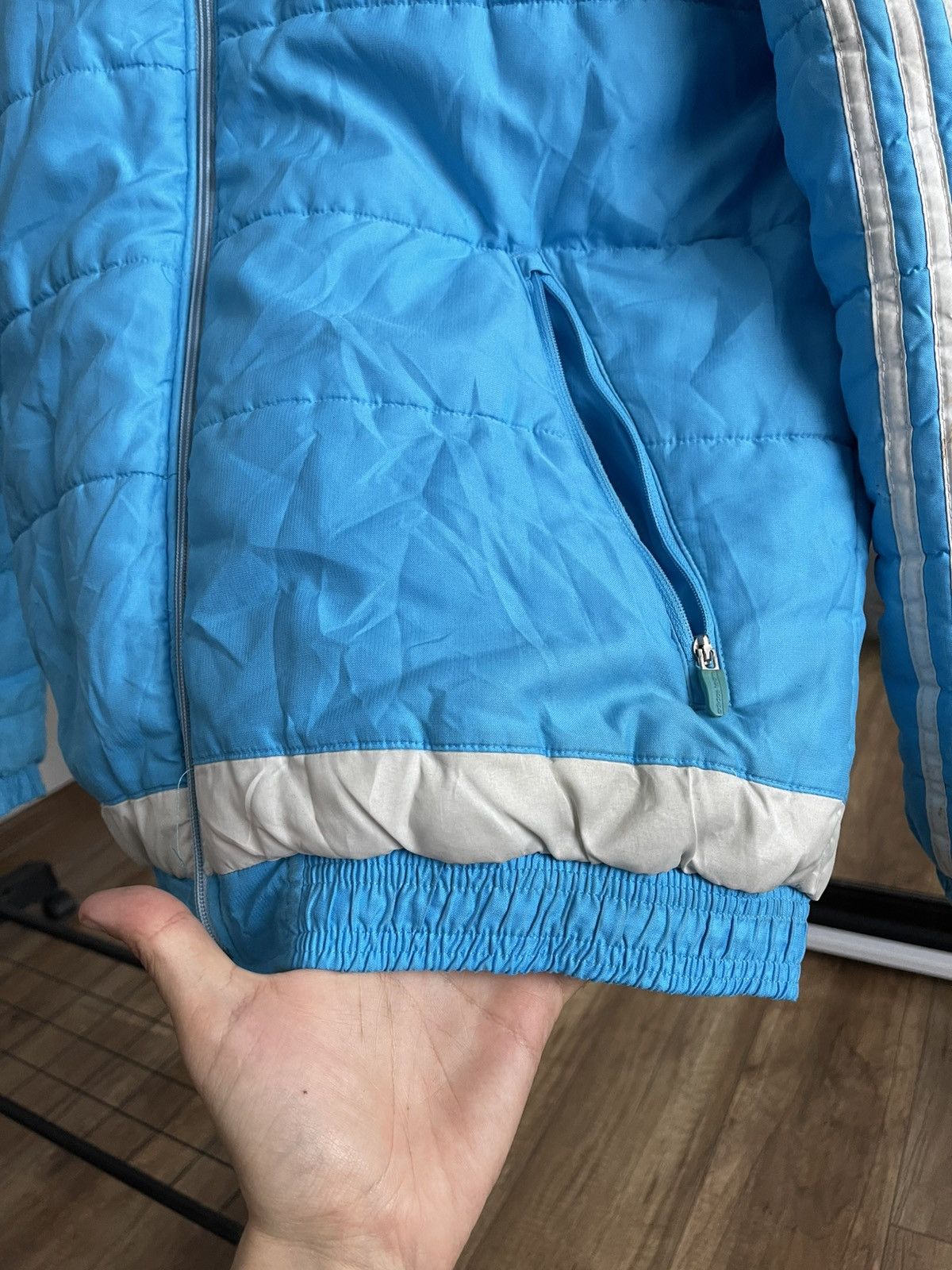 Adidas Adidas Olympique Marseille Vintage Zip Soccer Jacket Size US M / EU 48-50 / 2 - 13 Thumbnail