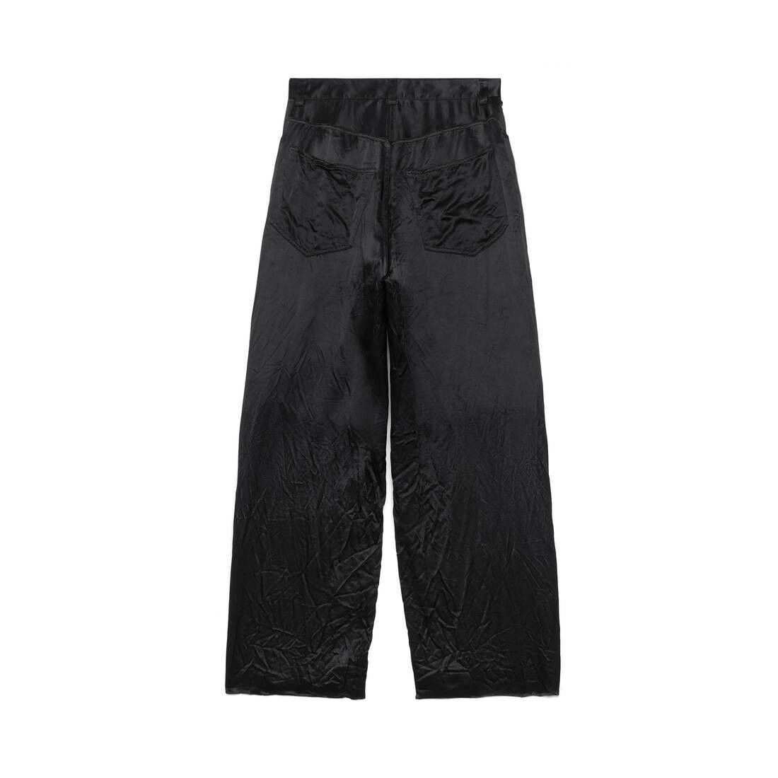 Balenciaga o1w1db10425 5 Pocket Baggy Pants in Black Size US 26 / EU 42 - 6 Thumbnail