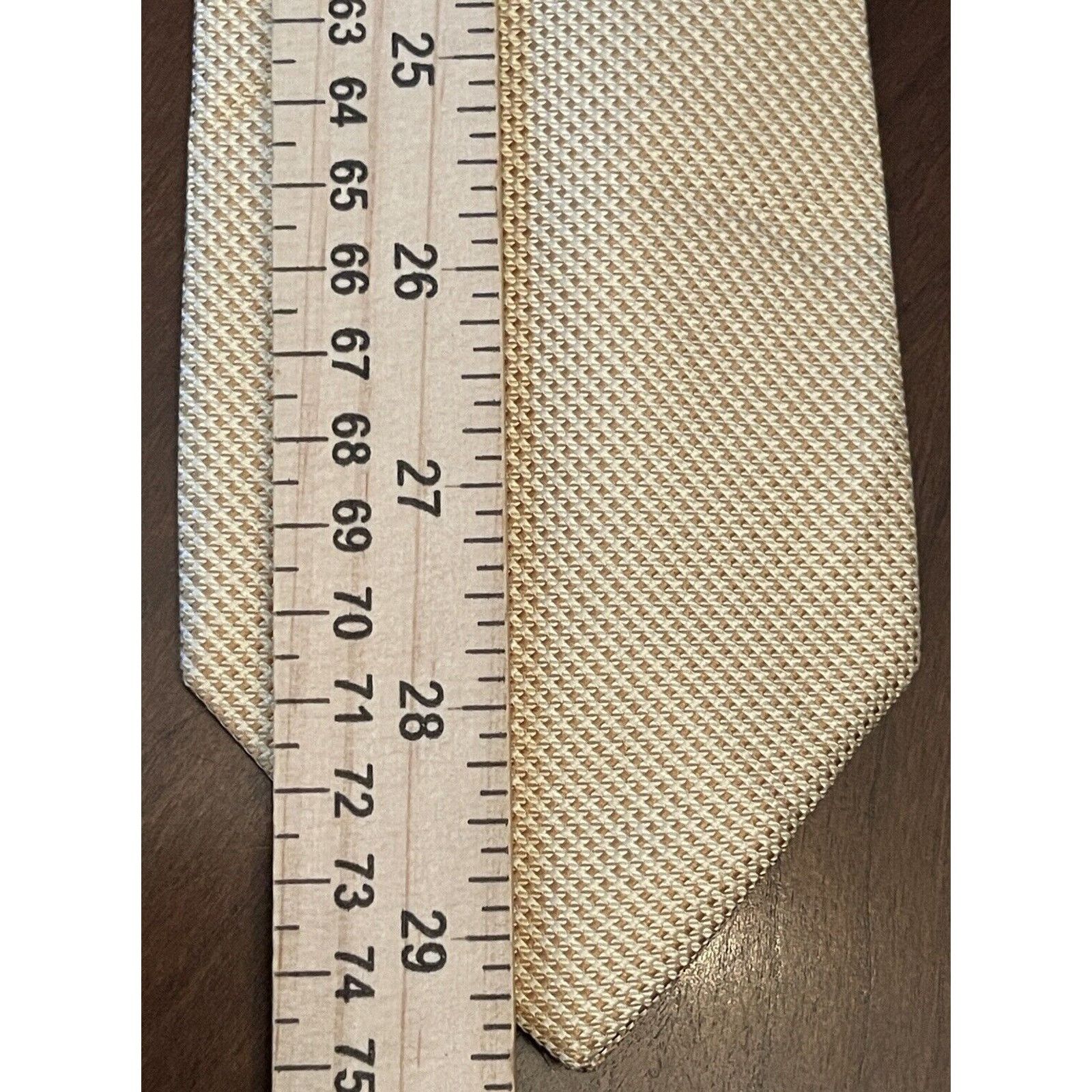 Michael Kors Michael Michael Kors Gold 100% Silk Made In China Size ONE SIZE - 6 Thumbnail