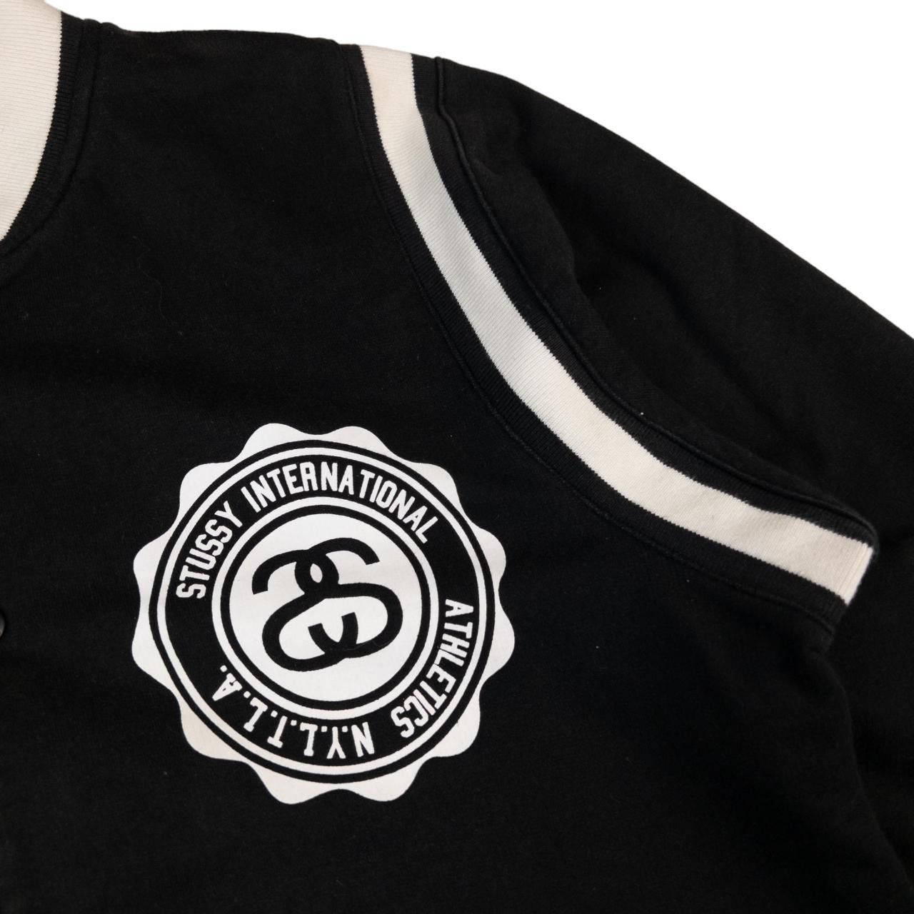 Stussy Vintage Stussy Varsity Sweatshirt Jacket Size L Size US L / EU 52-54 / 3 - 5 Thumbnail