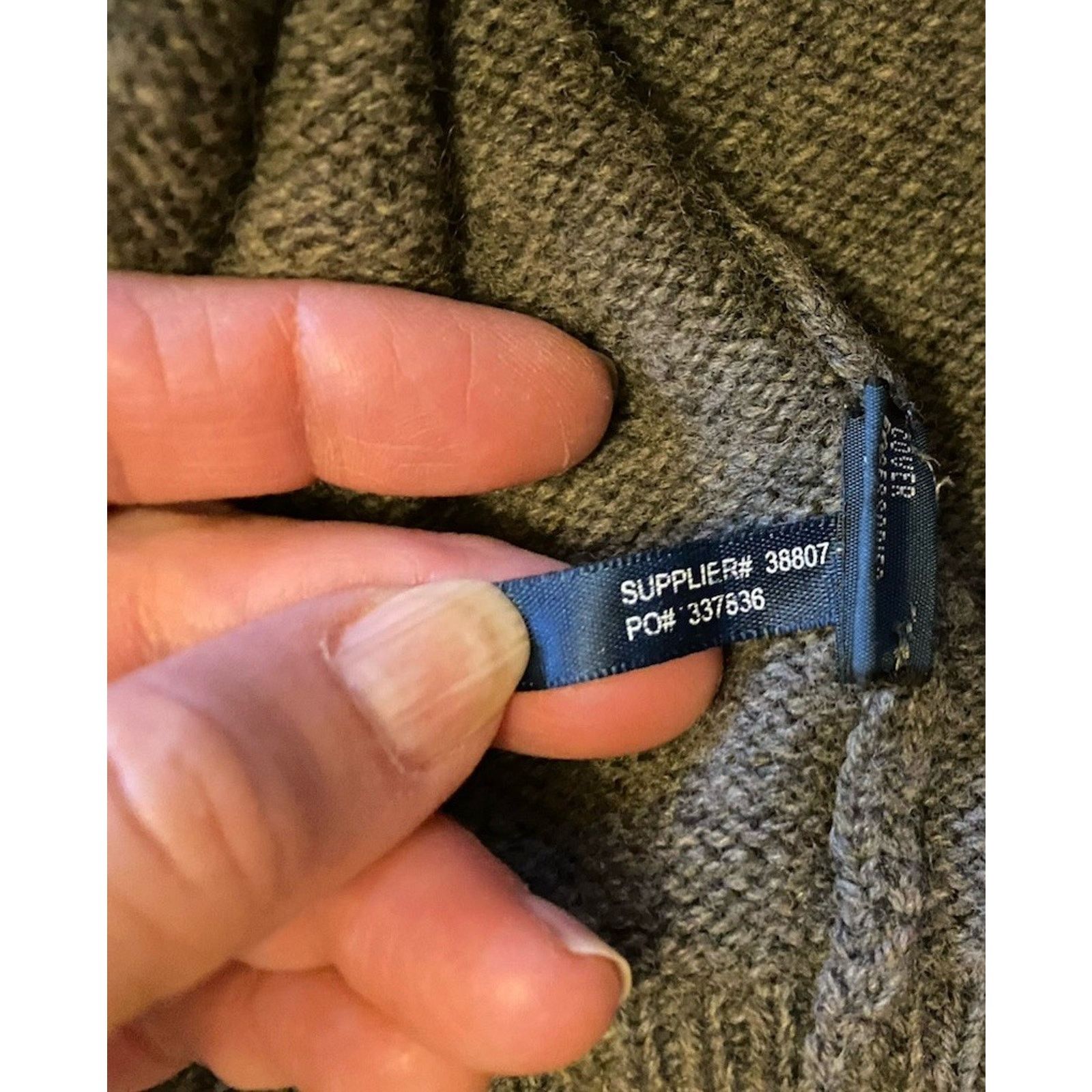 Ralph Lauren Polo Ralph Lauren gray quarter-zip sweater wool Men’s XXL Size US XXL / EU 58 / 5 - 6 Thumbnail