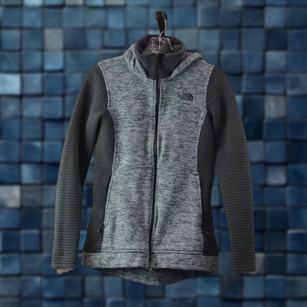 The North Face The North Face Women's Outdoor Hoodie ZipUp Two Tone Heather Gray Jacket Size XS Size XS / US 0-2 / IT 36-38 - 1 Thumbnail