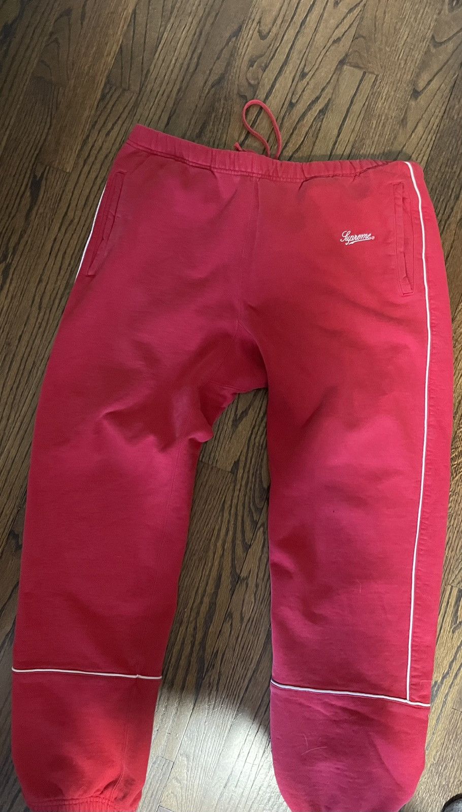 Supreme Supreme piping sweatpants Large Size US 34 / EU 50 - 1 Thumbnail