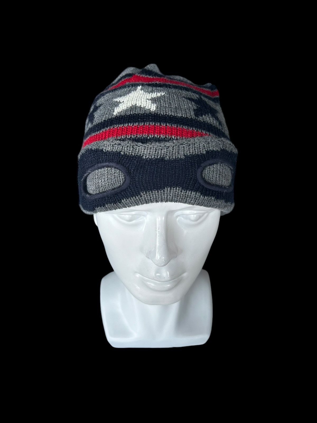 Japanese Brand × Kapital × Vintage Masked Beanie Hats Rare Design ☠️☠️ Size ONE SIZE - 5 Thumbnail