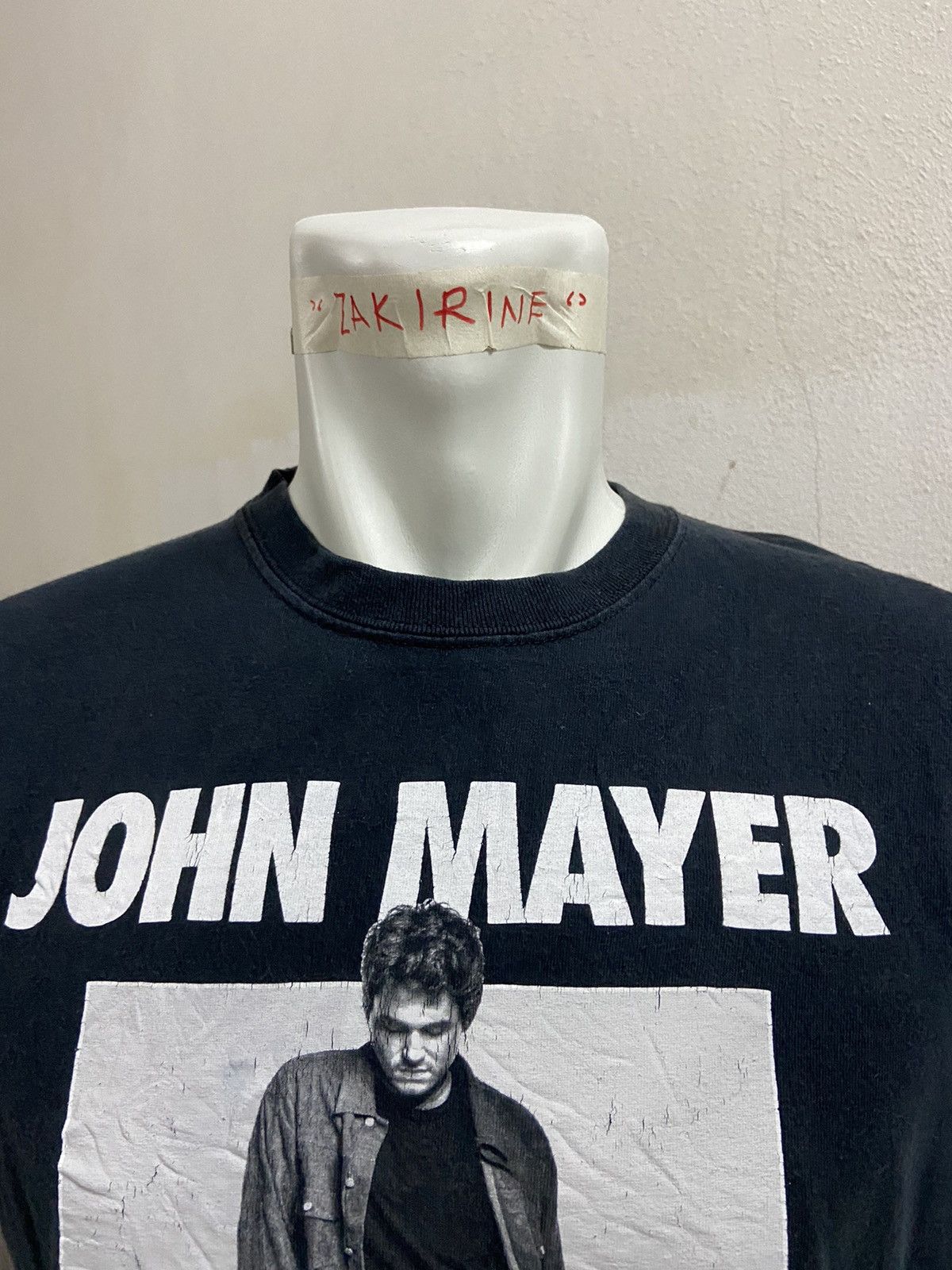 Band Tees JOHN MAYER WORLD TOUR 2019 Size US L / EU 52-54 / 3 - 10 Thumbnail