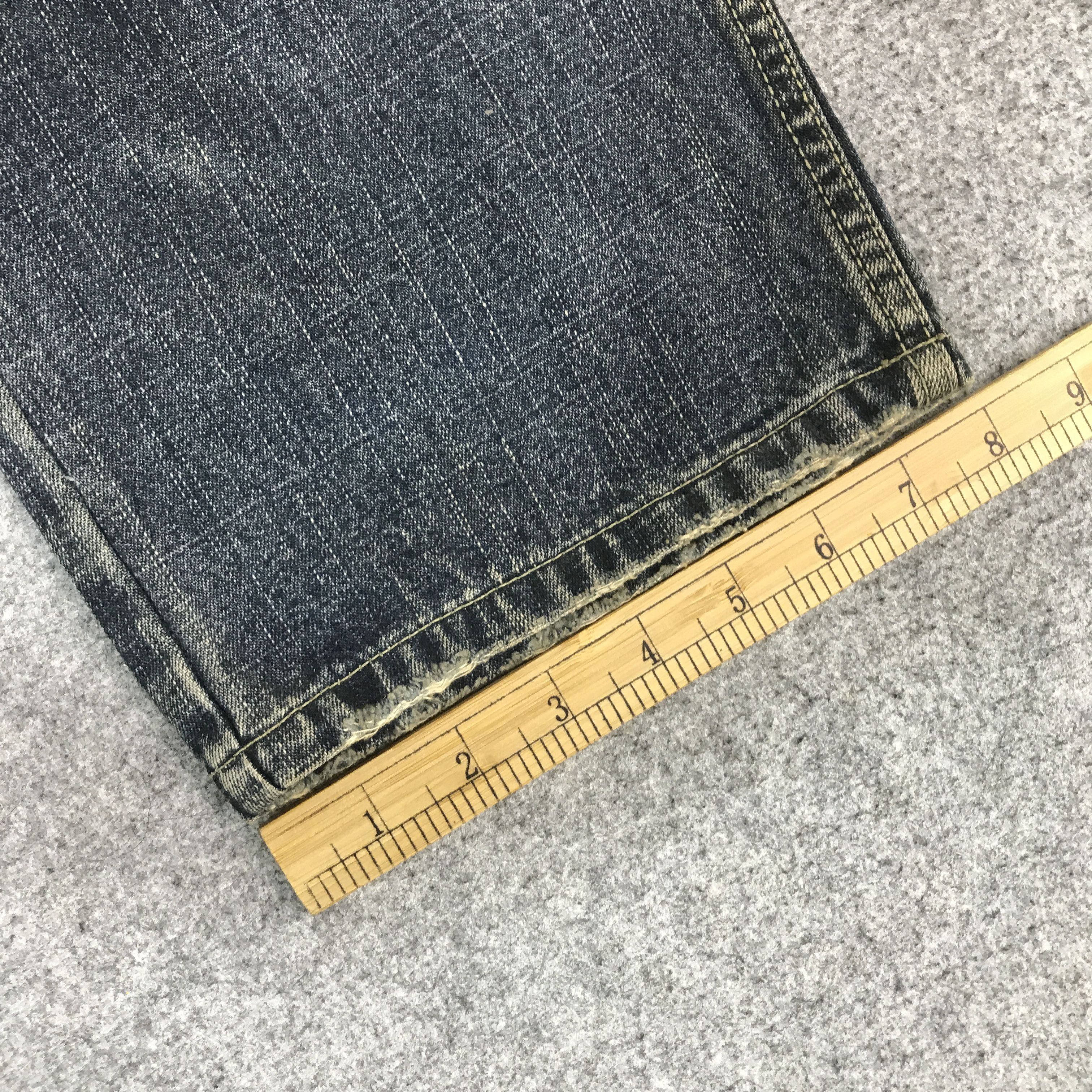 Japanese Brand JAPAN BRAND PUNK FREE BEAT DENIM PANTS K54B14 Size US 32 / EU 48 - 11 Thumbnail