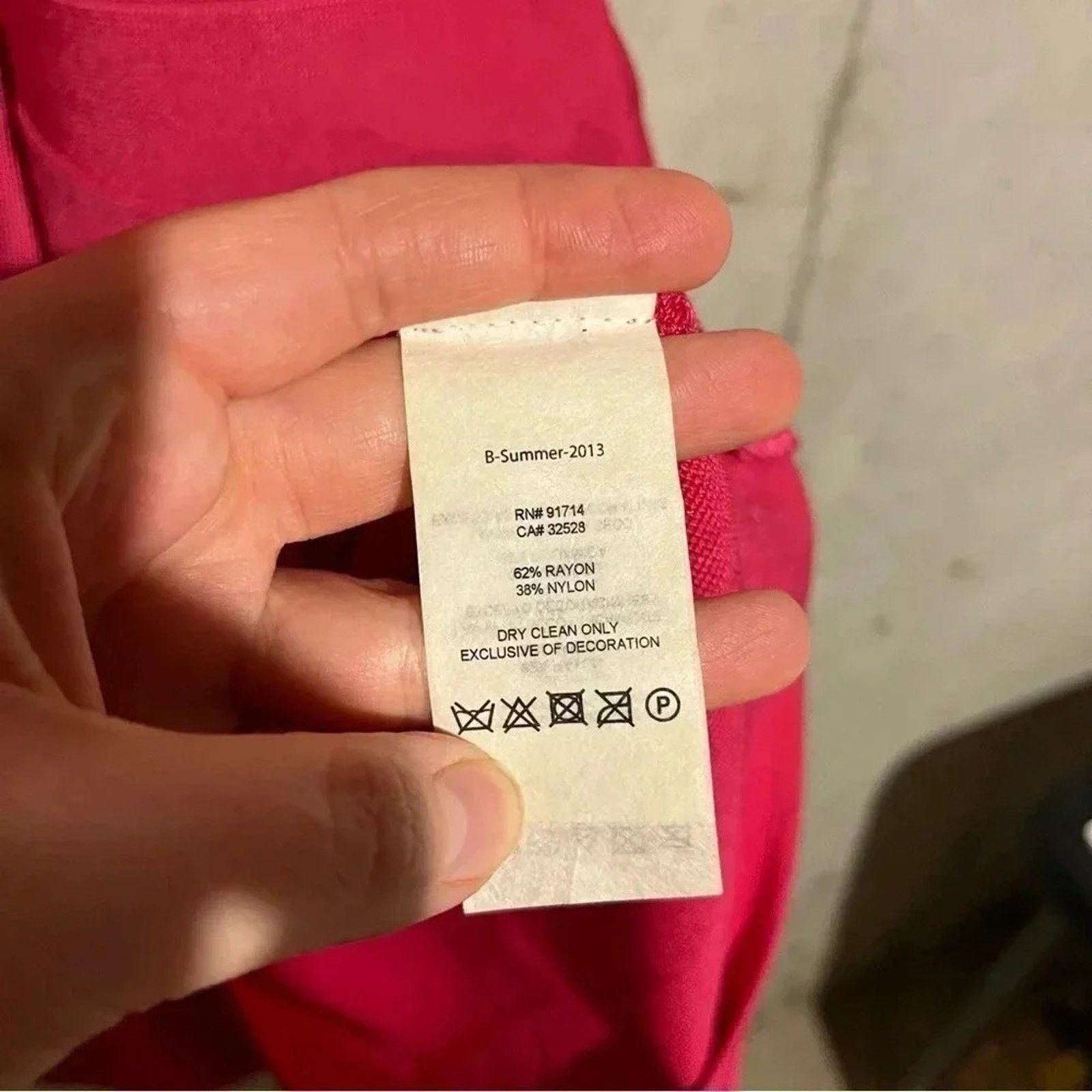 Armani Exchange Armani Exchange Fitted Hot Pink Dress Bodycon Knit Bandage Size S / US 4 / IT 40 - 3 Thumbnail