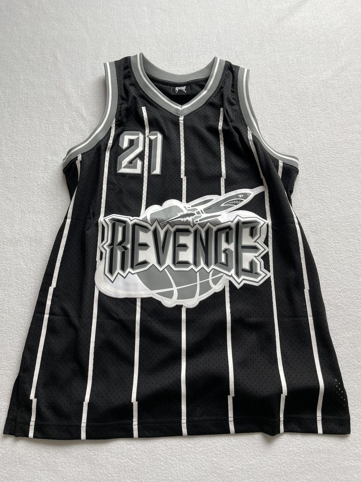 Revenge Revenge Black Jersey Embroidered Size US M / EU 48-50 / 2 - 1 Thumbnail