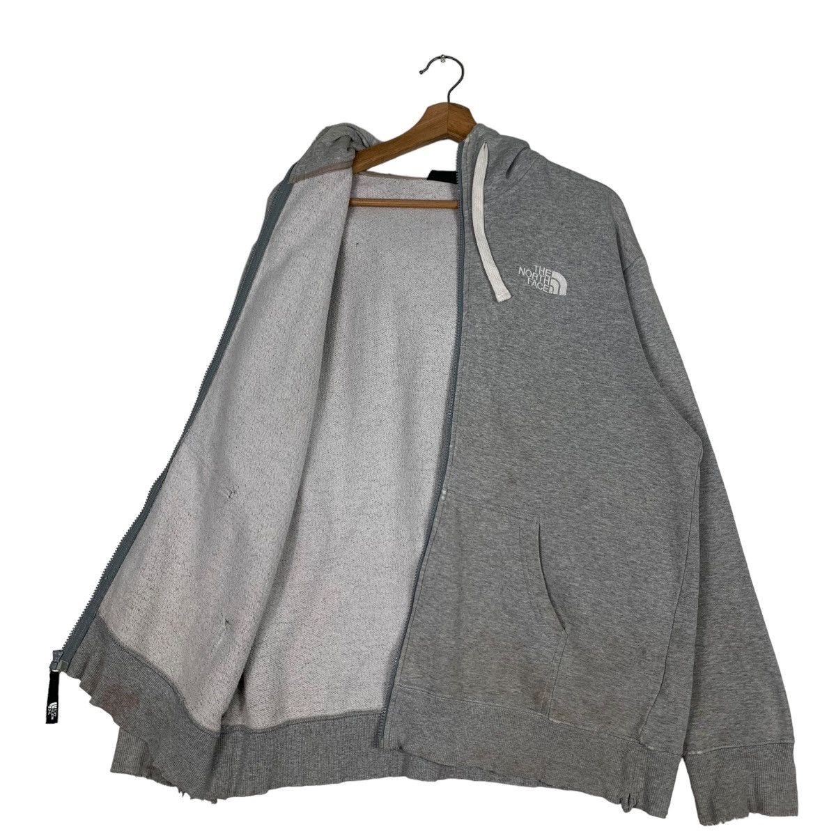 The North Face THE NORTH FACE Embroidery Big Logo Zipper Hoodies #0596-C28 Size US L / EU 52-54 / 3 - 9 Thumbnail