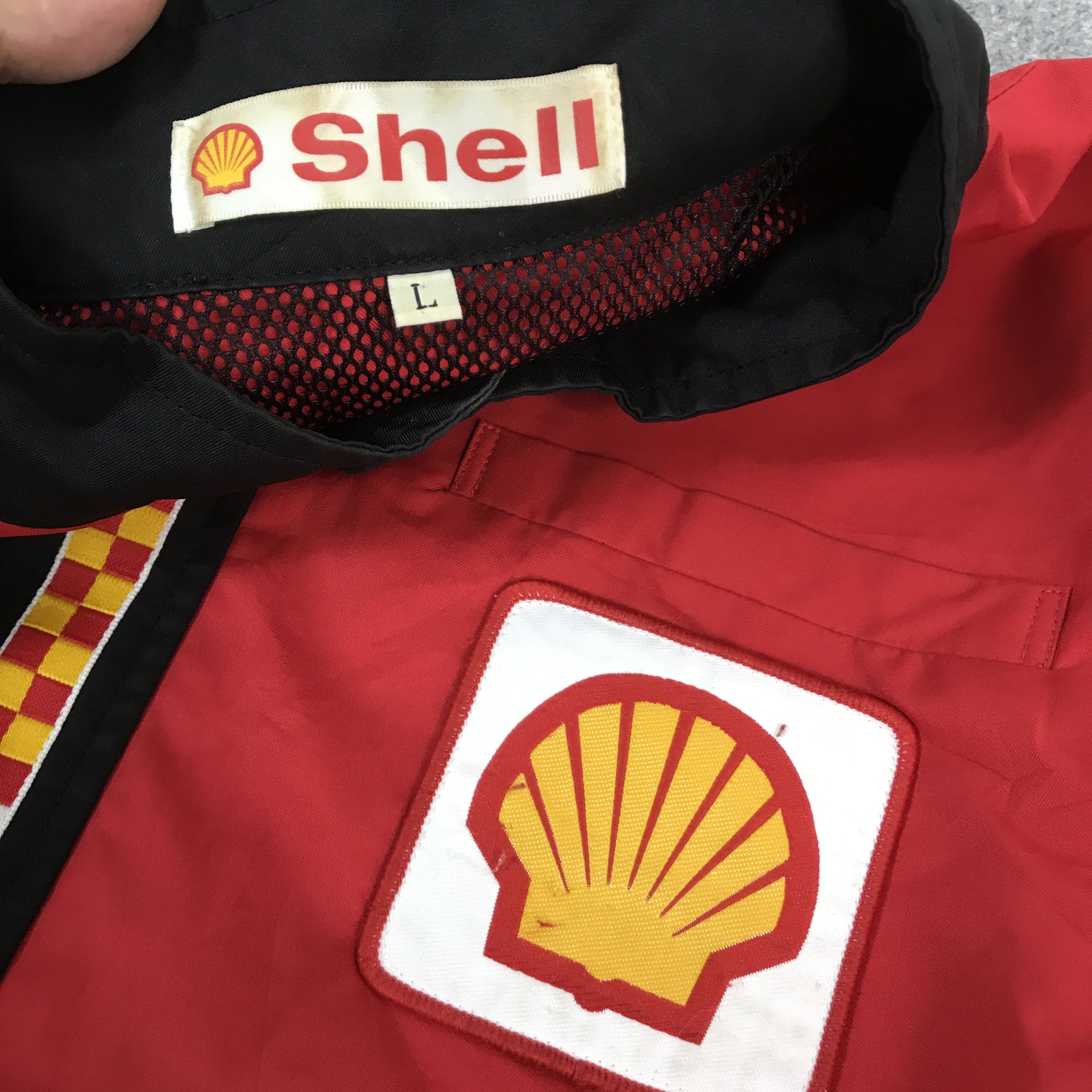Gear for Sports VTG SHELL HELIX OIL RACING JAPAN JACKET Size US L / EU 52-54 / 3 - 3 Thumbnail