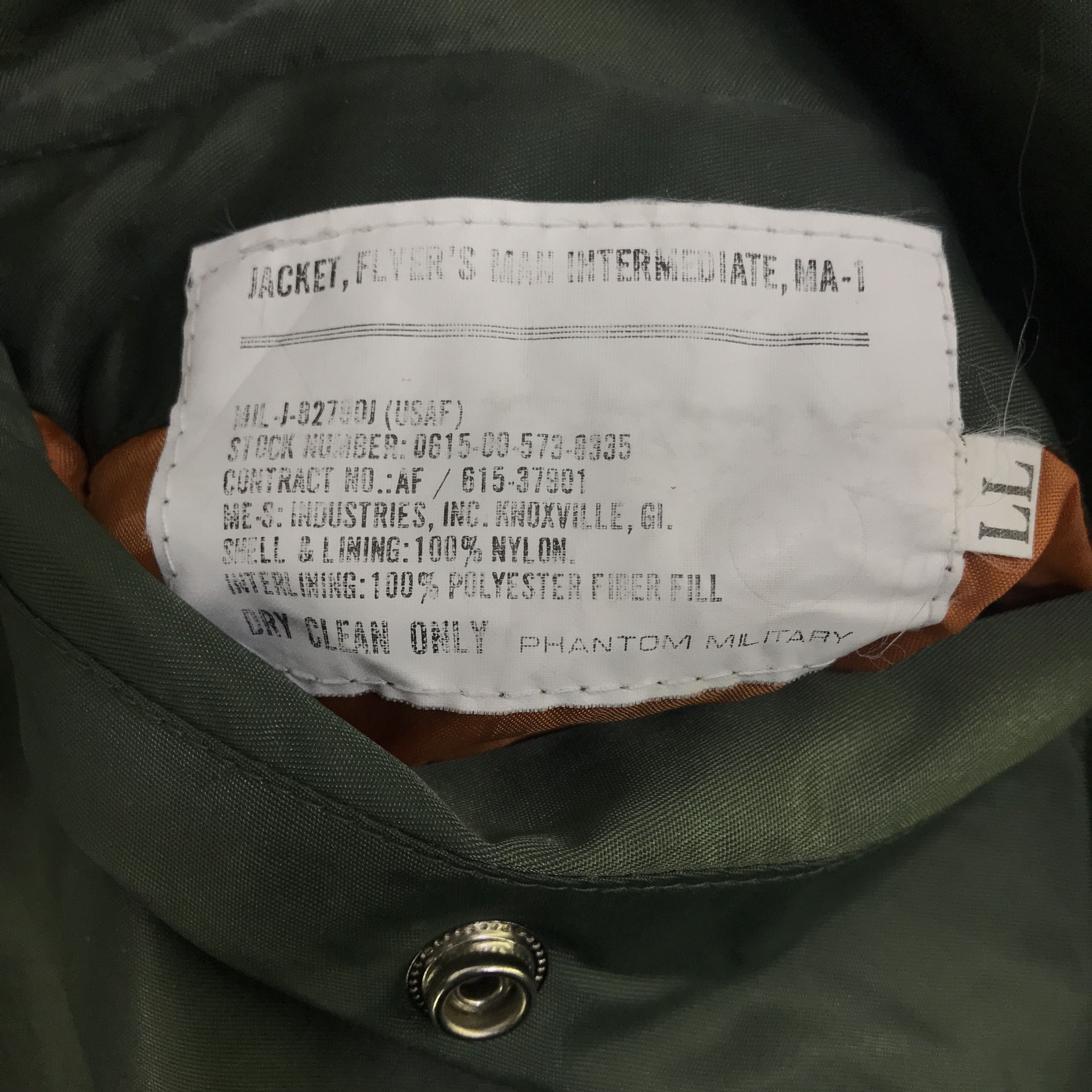 Japanese Brand Japanese Ma-1 Bomber Jacket K120B12 Size US L / EU 52-54 / 3 - 13 Thumbnail