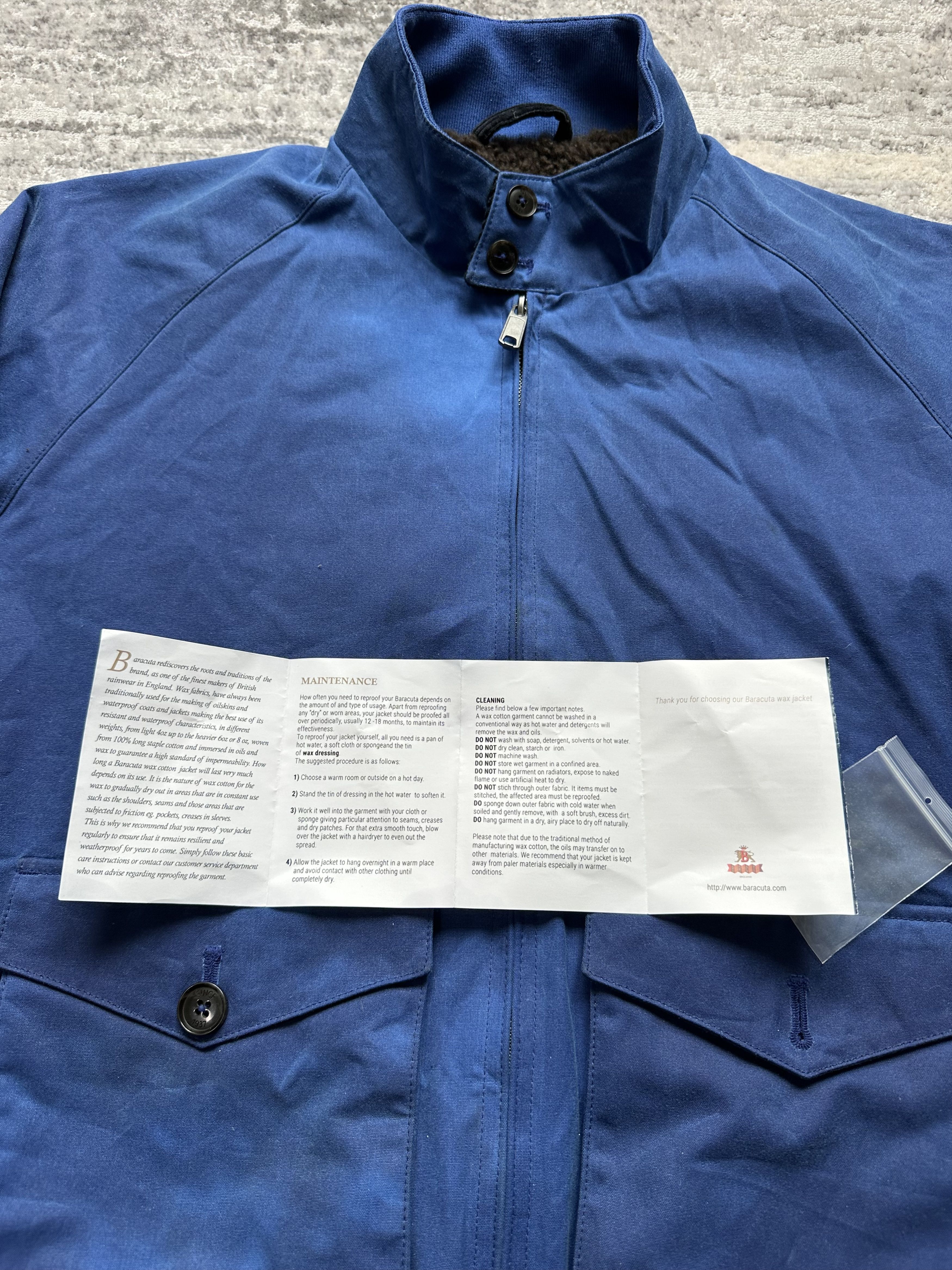 Baracuta Baracuta Wax Jacket Rare Size US L / EU 52-54 / 3 - 6 Thumbnail