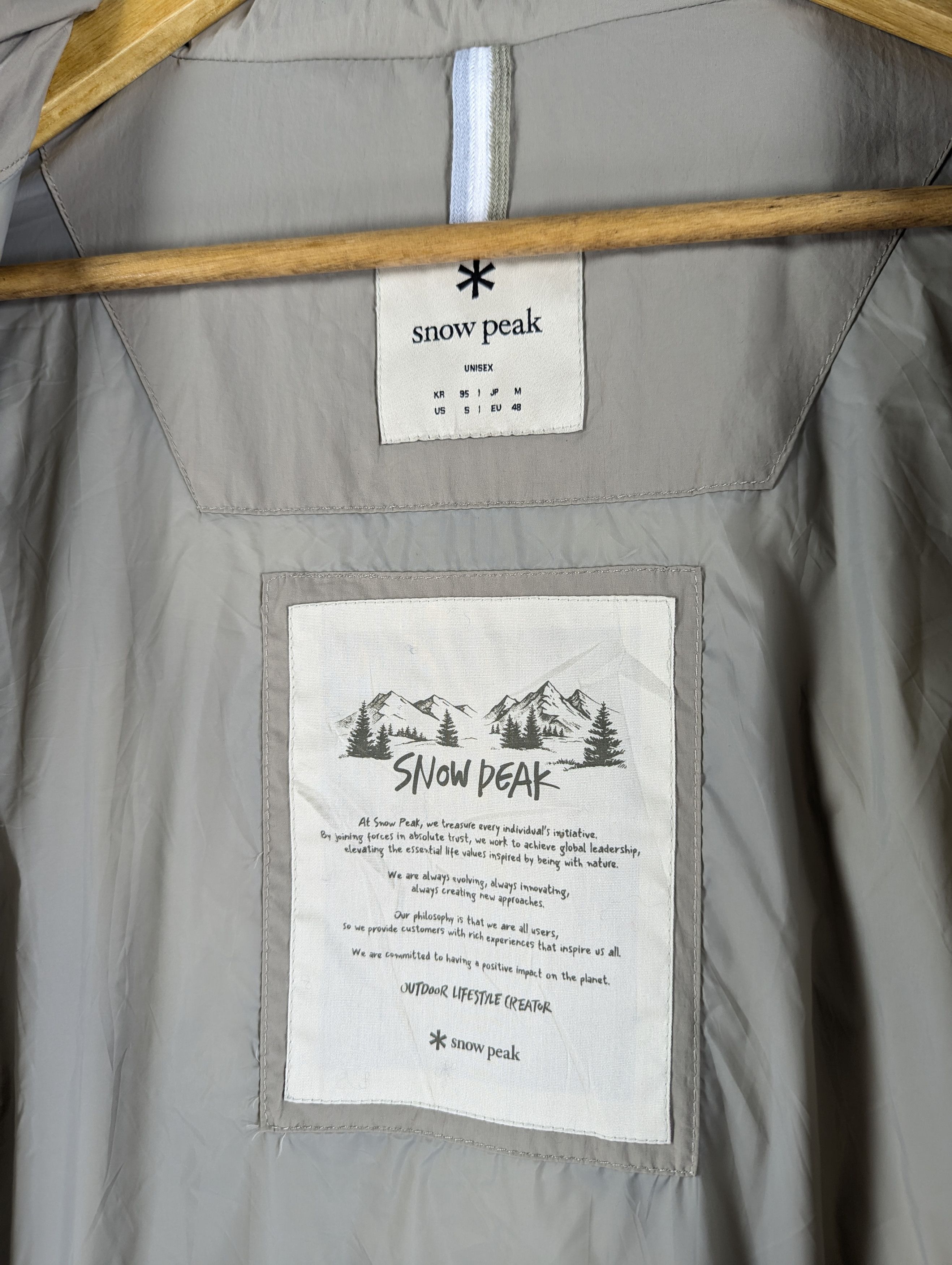 Snow Peak Snow Peak Unisex Quilted Puffer Distressed Jacket Size US M / EU 48-50 / 2 - 13 Thumbnail