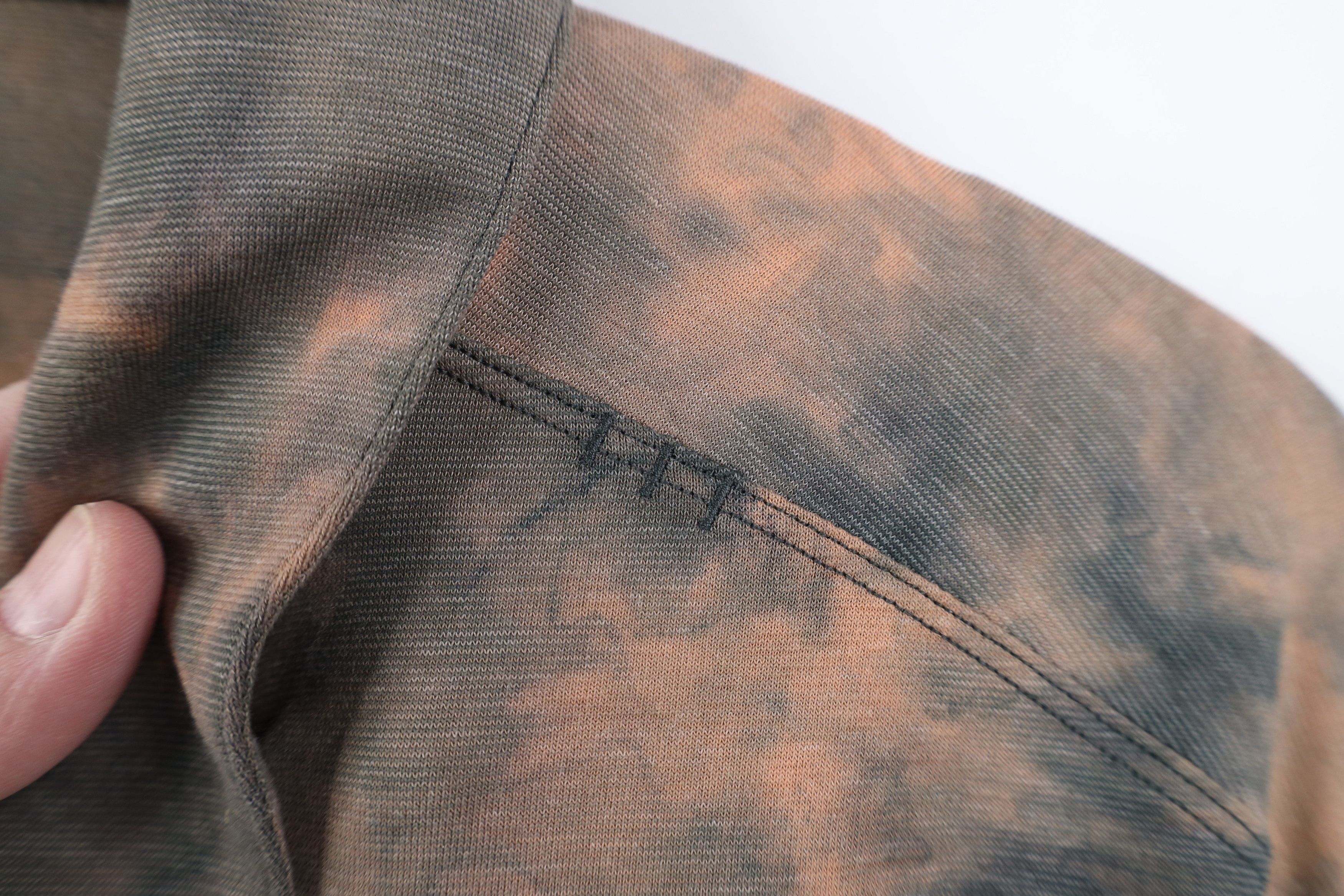Lululemon Lululemon Evolution Acid Wash Dye Short Sleeve Polo Shirt Size US L / EU 52-54 / 3 - 4 Thumbnail