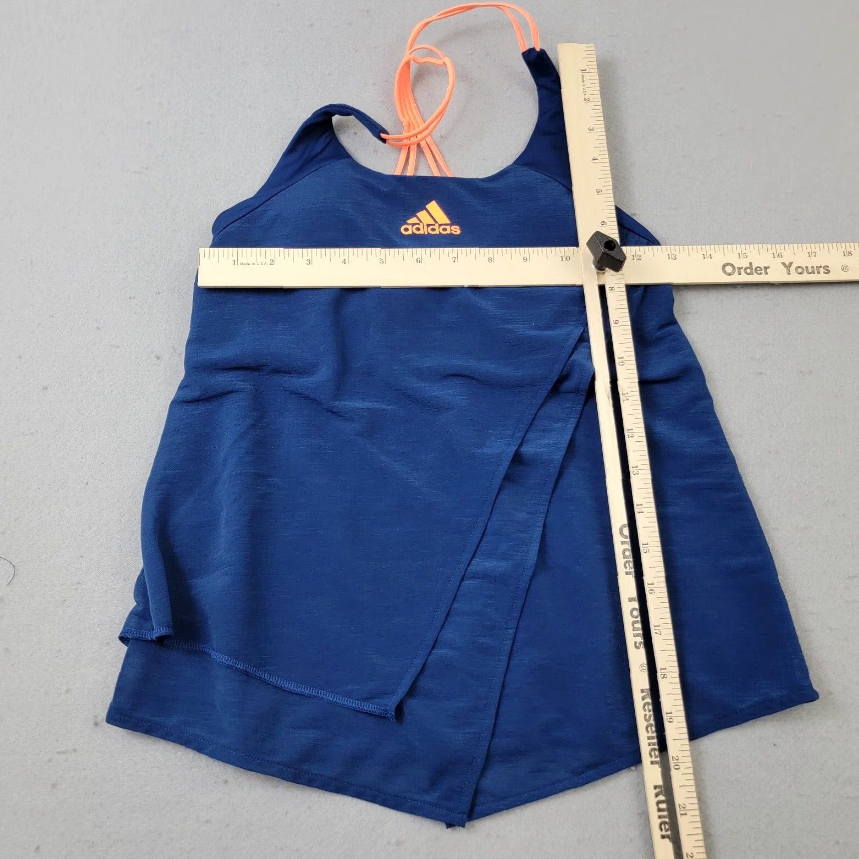 Adidas ADIDAS Tennis Tank Shirt Womens XS Blue ClimaCool CrossFit Tennis Breathable 90s Event Mens? Wait end. Size XS / US 0-2 / IT 36-38 - 7 Thumbnail