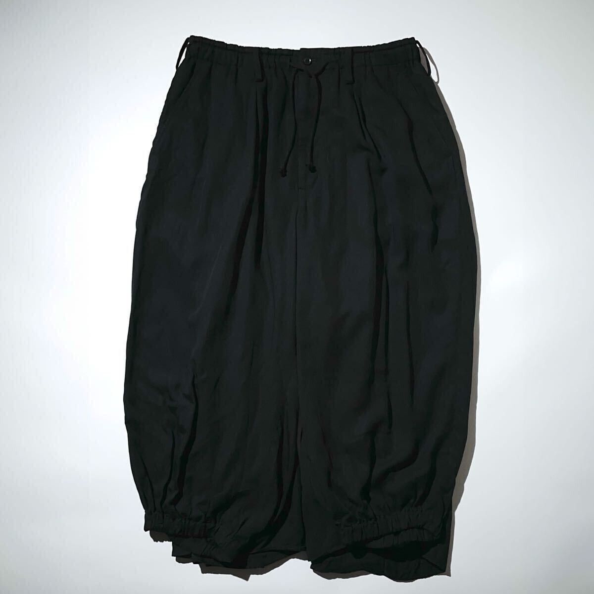 22ss Yohji Yamamoto MEN CELLULOSE TWILL CROW PANTS