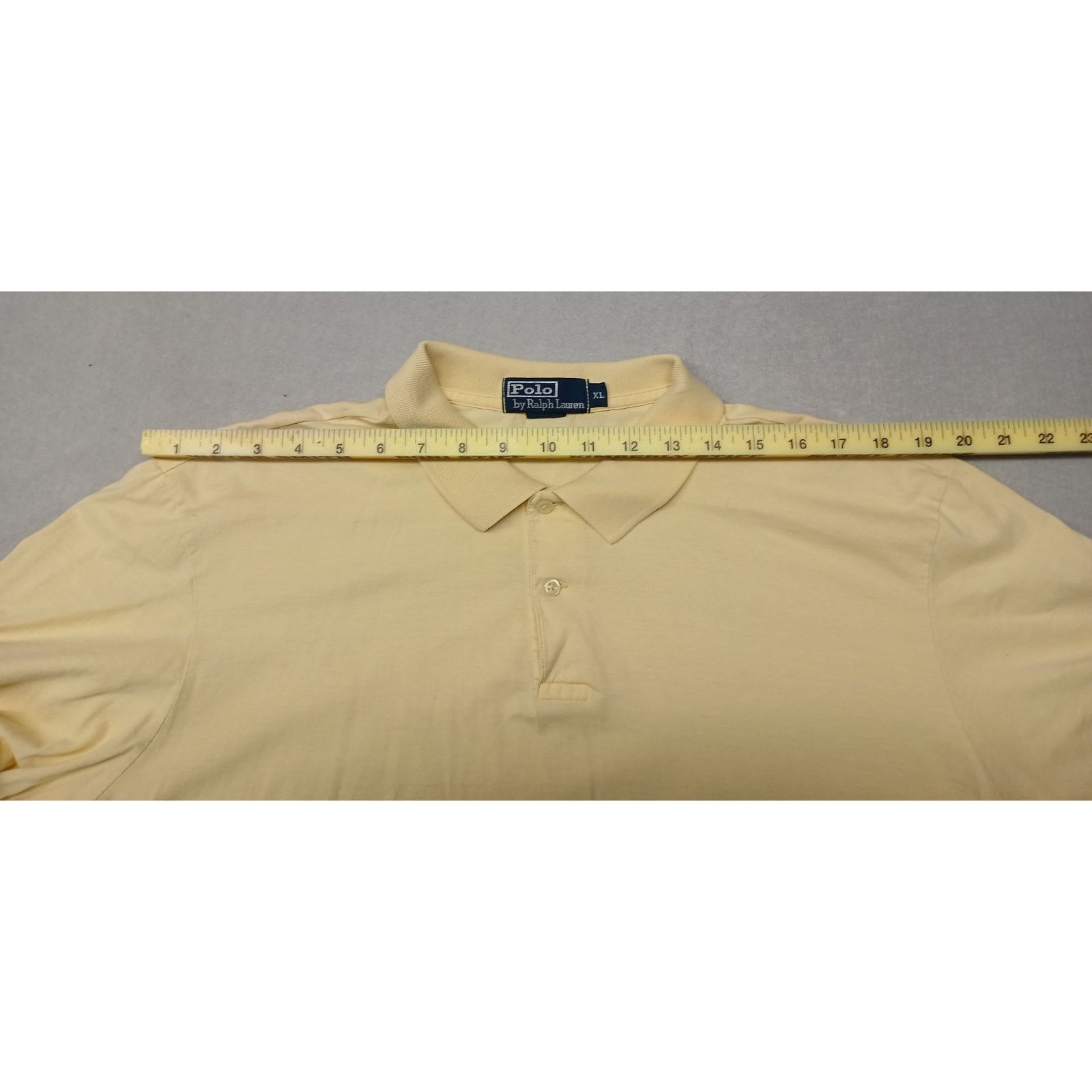 Ralph Lauren Polo Ralph Lauren Yellow (XL) Soft Stretch Button Shirt Size US XL / EU 56 / 4 - 3 Thumbnail
