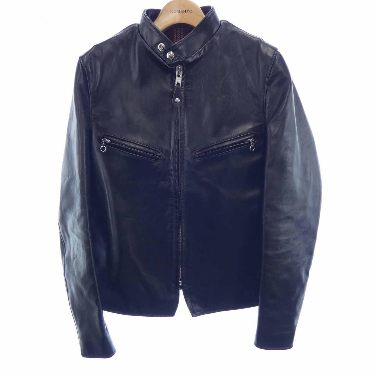 Other Other Schott Horse Leather Riders Jacket Leather Outerwear DUTY FREE for USA Size ONE SIZE - 1 Thumbnail