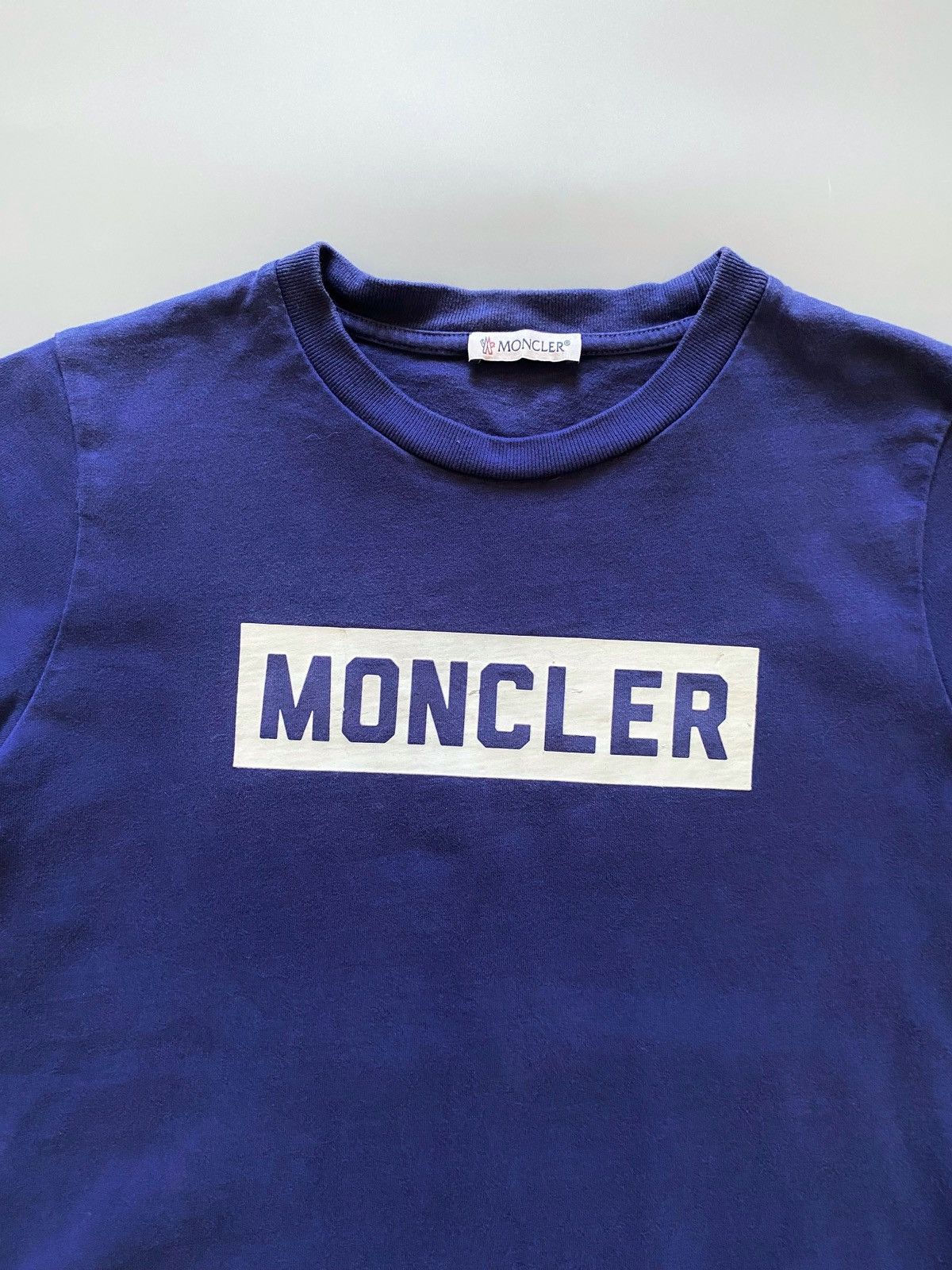 Moncler Moncler Maglia Big Logo T-Shirt 12/152 Size XS / US 0-2 / IT 36-38 - 4 Thumbnail