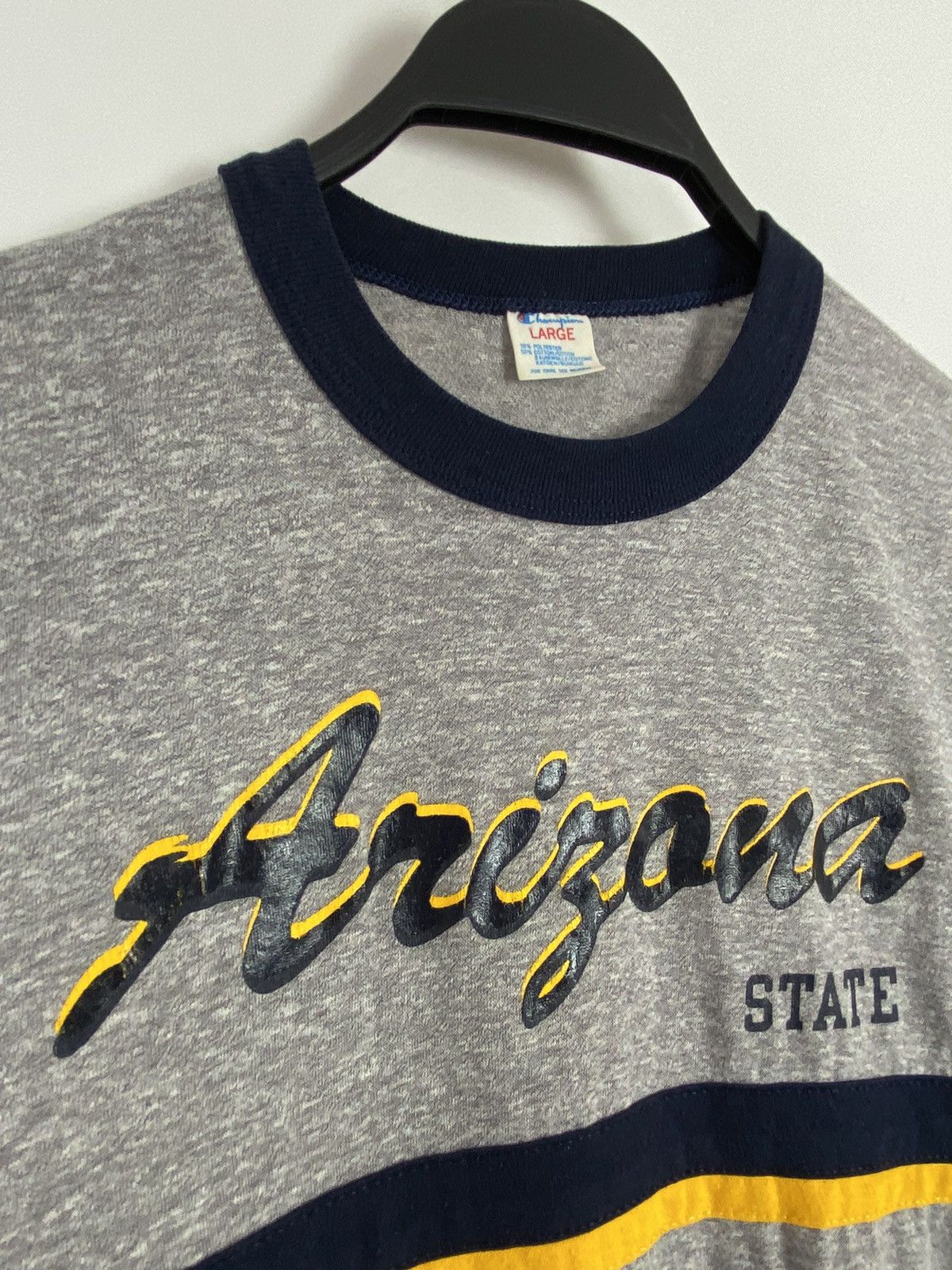 Champion 1980’s Vintage Champion Arizona State Blend Ringer Tee Size US L / EU 52-54 / 3 - 2 Thumbnail