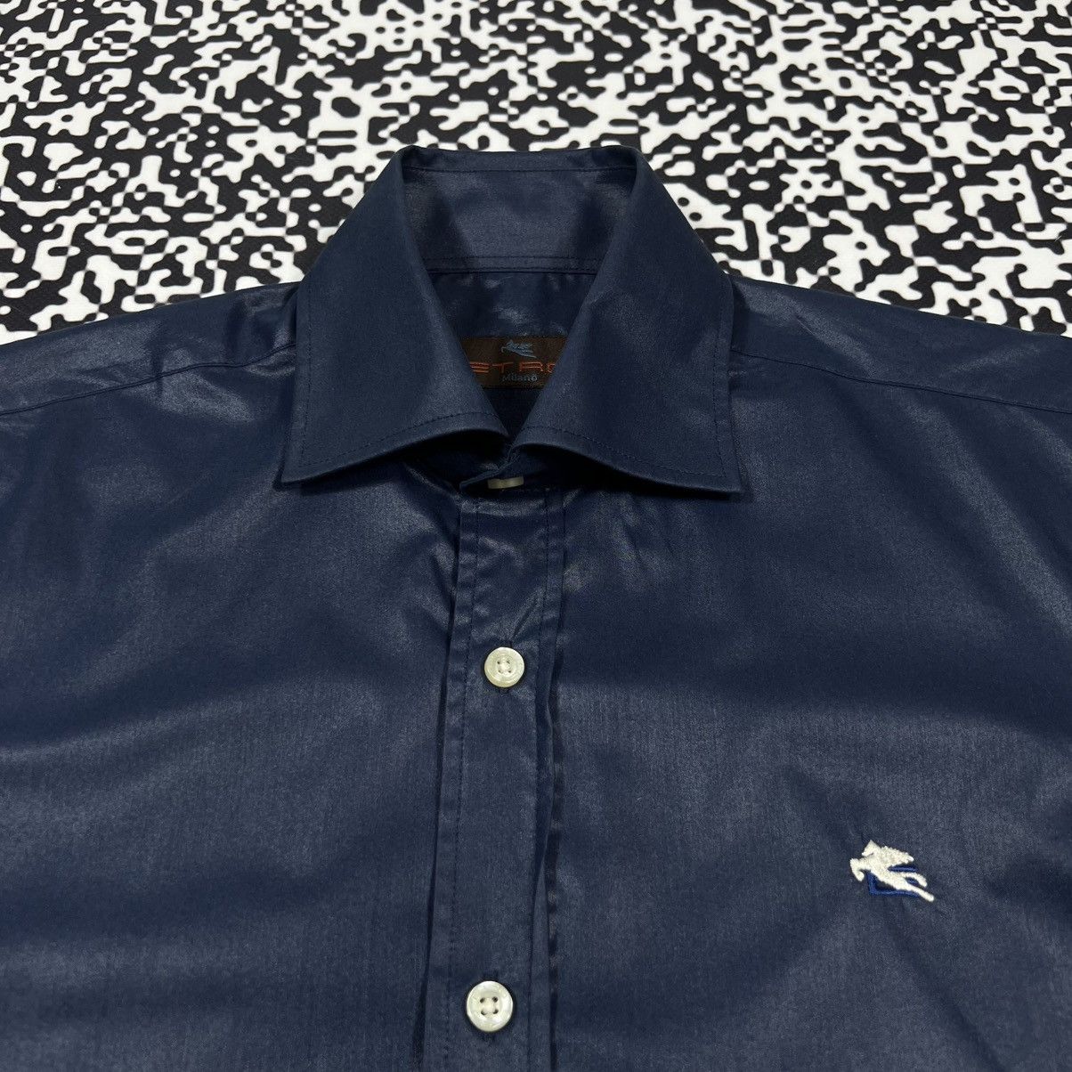 Etro Vintage Y2K ETRO Luxury Casual Classic Style Shirt Size US S / EU 44-46 / 1 - 7 Thumbnail